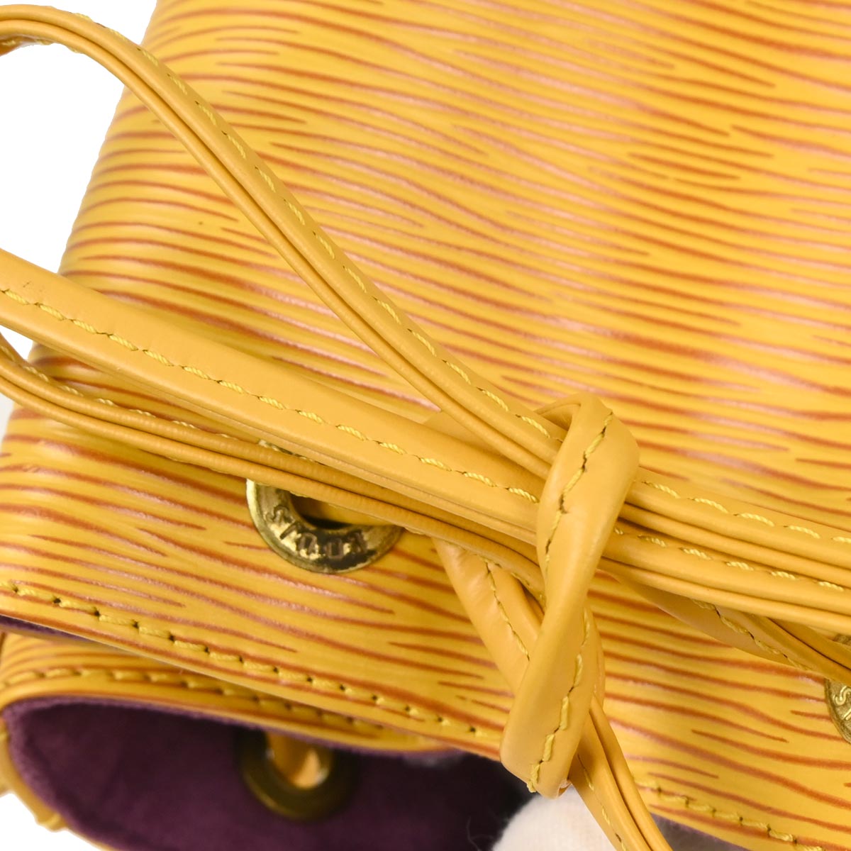 Louis Vuitton 1996 Yellow Epi Petite Noe Shoulder Bag M44109