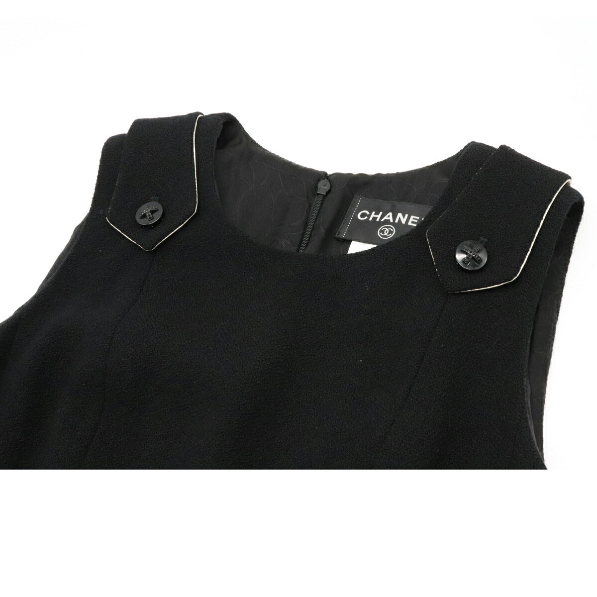 Chanel 100% Wool Dress Dress 06A Bag