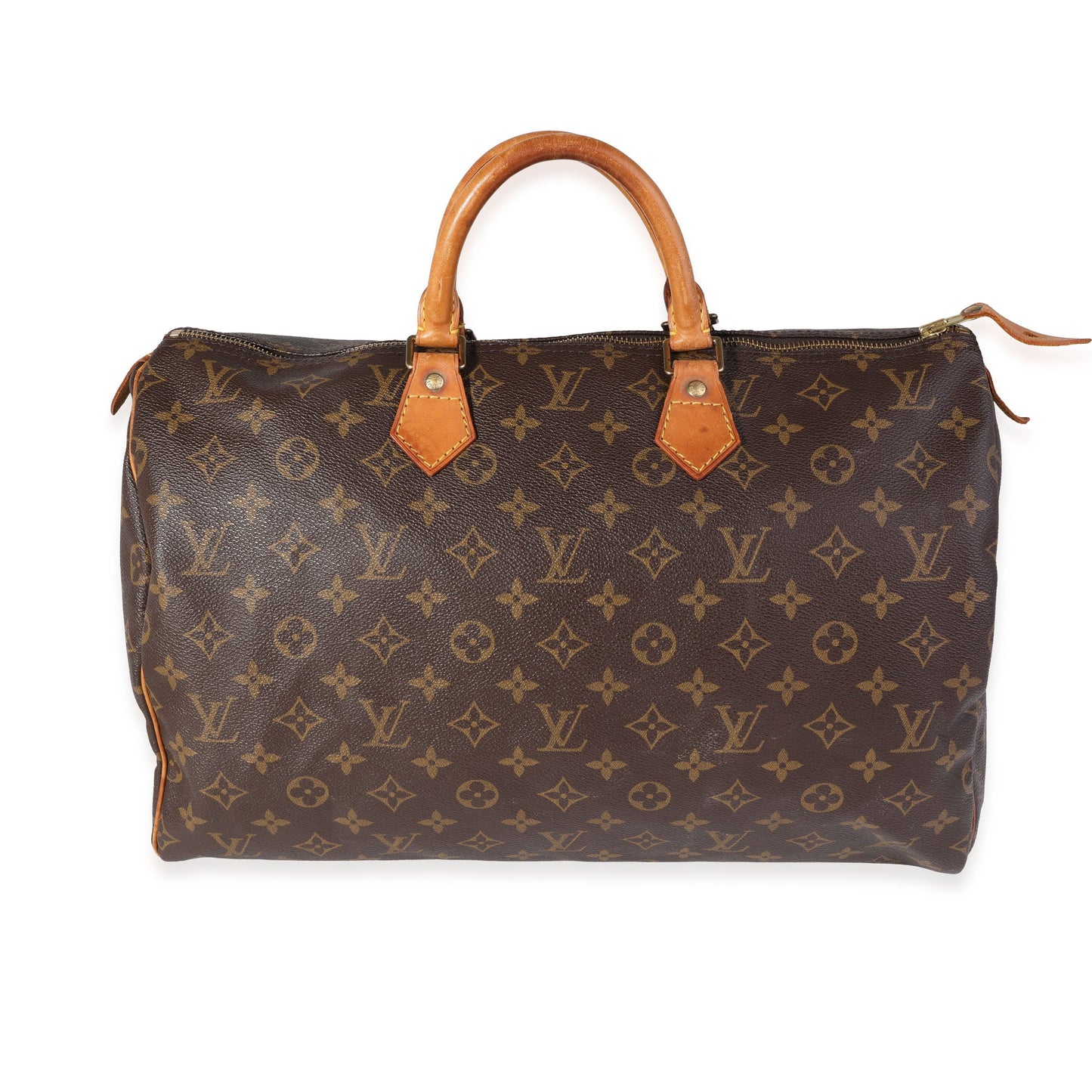Louis Vuitton Speedy 40 Monogram Canvas Handbag 5