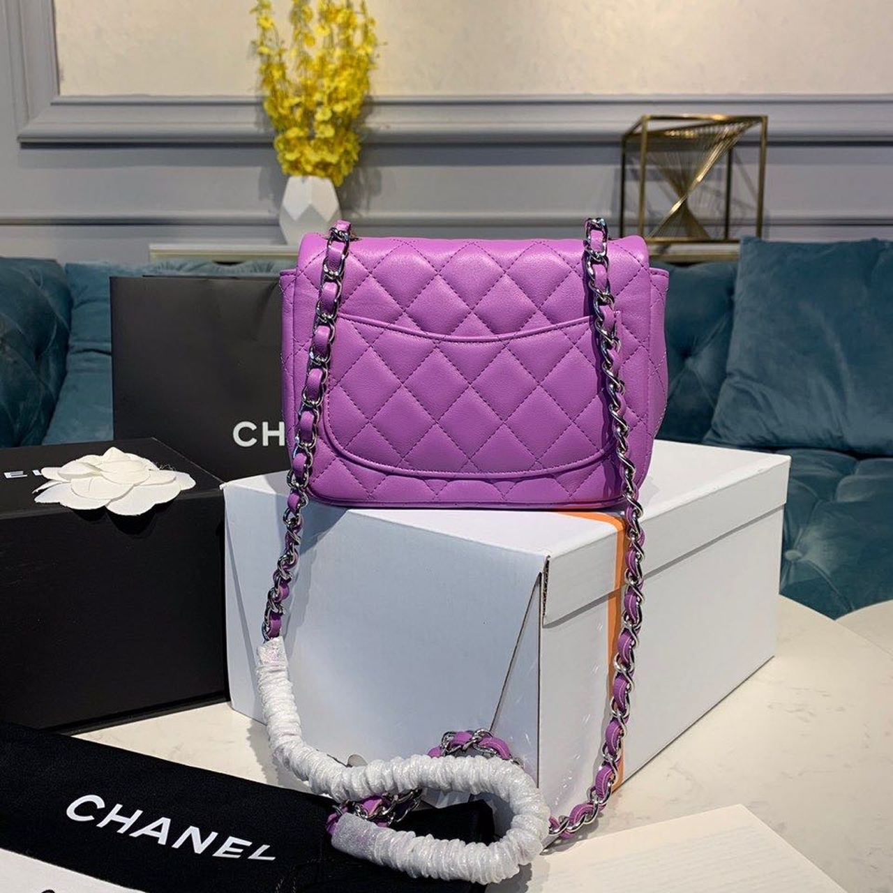 CHLMini Purple , ’s , Flap Crossbody Bag
