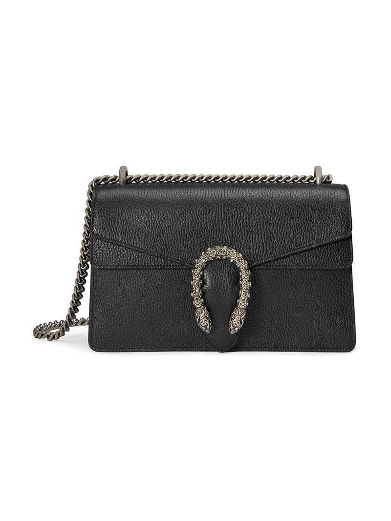 Gucci - Dionysus shoulder bag - women - metal/Leather - One Size - Black