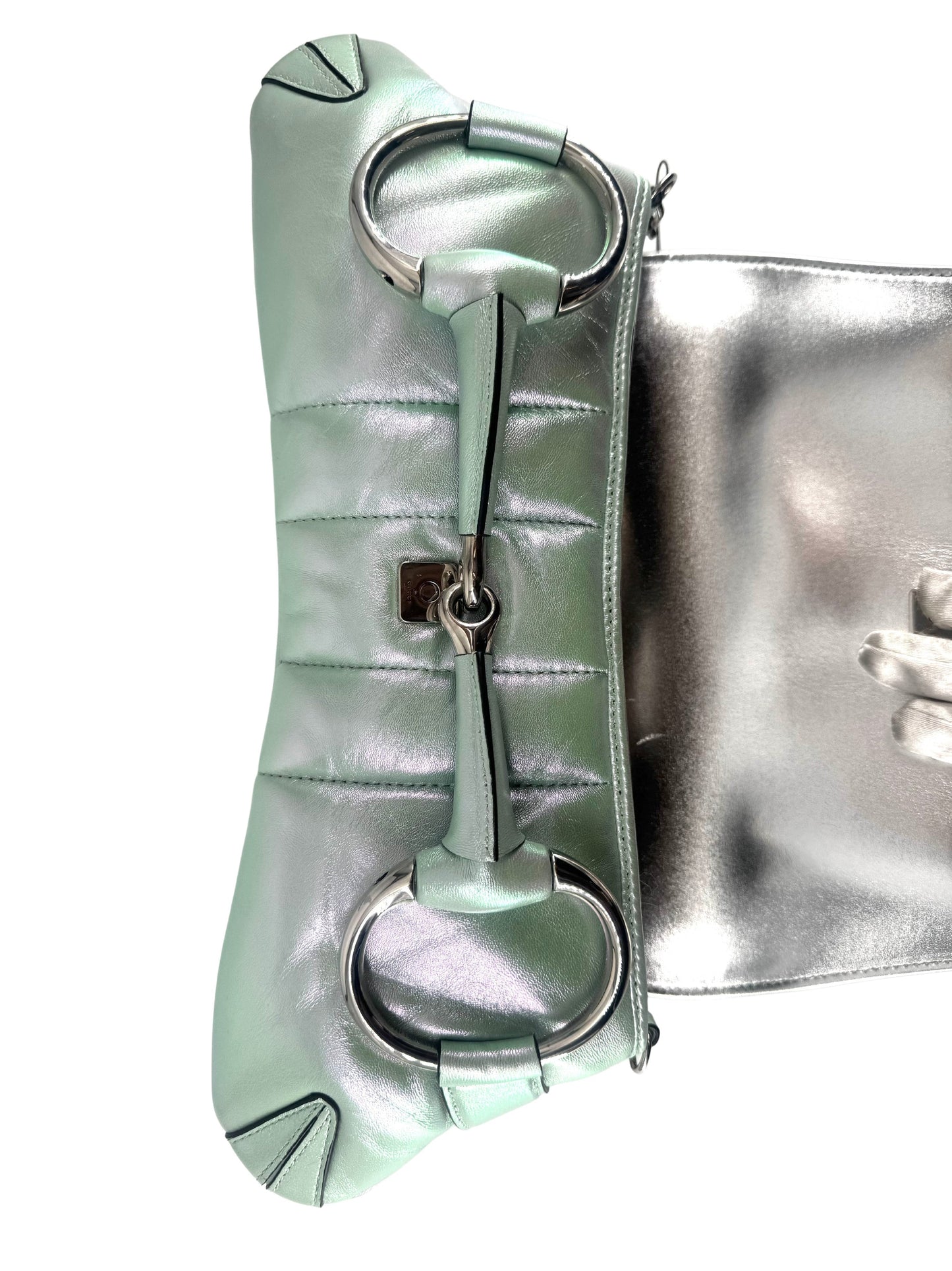 Gucci Horsebit Chain Shoulder Bag Vertical Quilted Leather Other Leather Shoulder Bag Bag