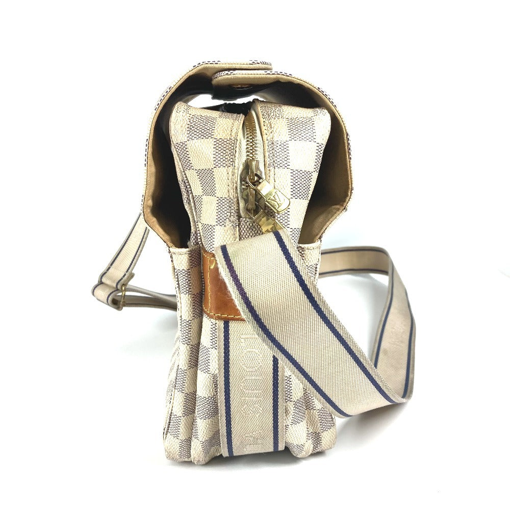 Louis Vuitton N51189 Damier Azur Damier Azur Canvas White Shoulder Bag