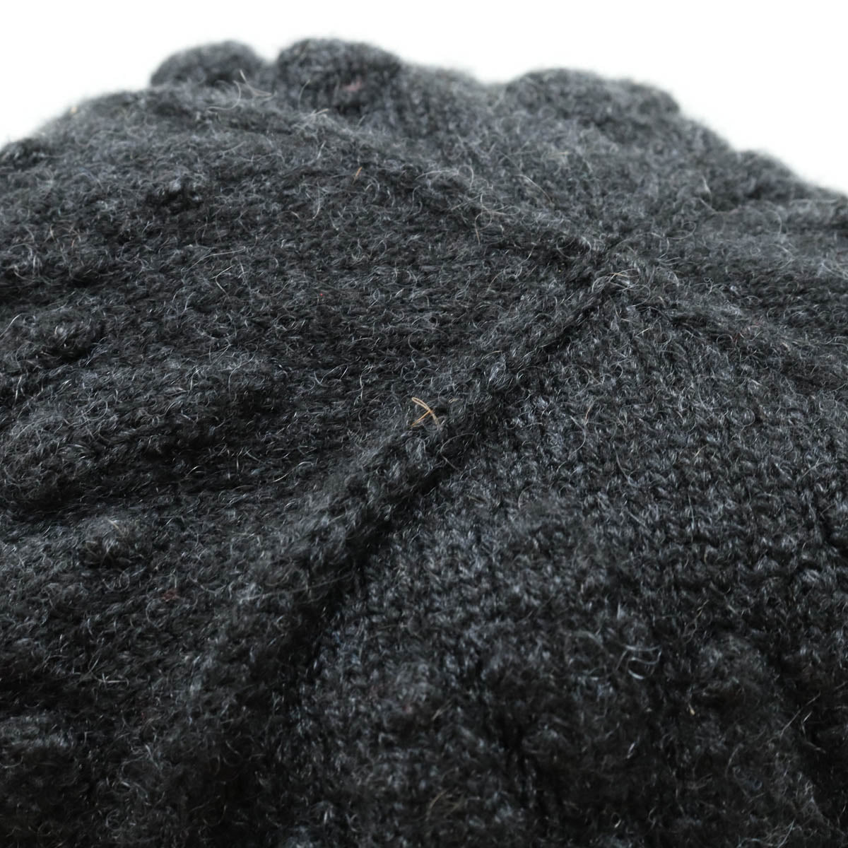 Chanel Cashmere Silk Coco Mark Knit Cap Hat Bag
