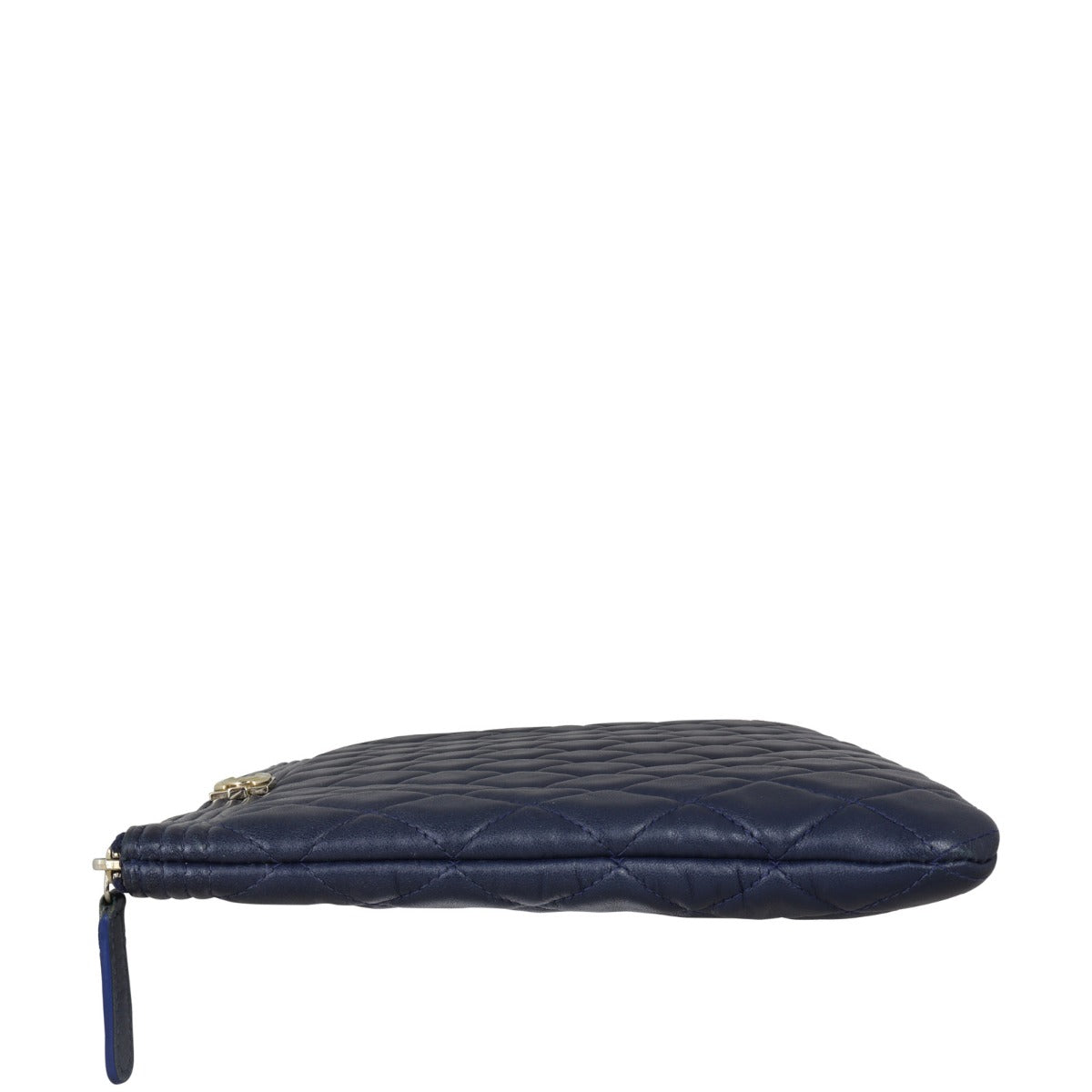 Chanel Boy O-Case Navy Handbag Blue