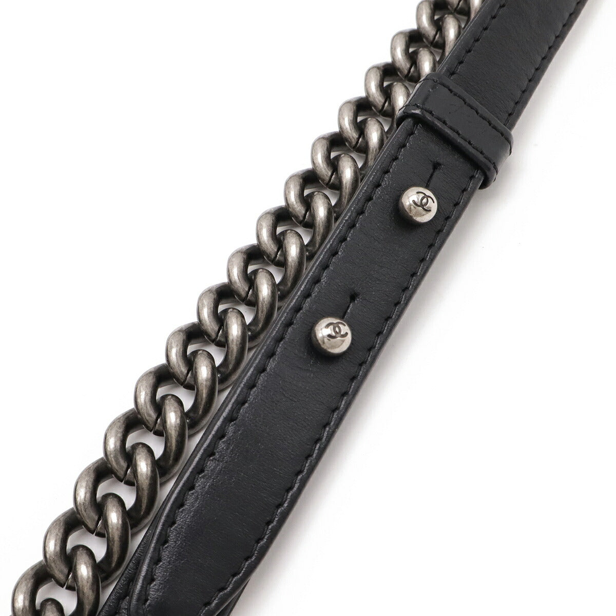 Chanel Lambskin Fur Boy Chanel Shoulder Bag