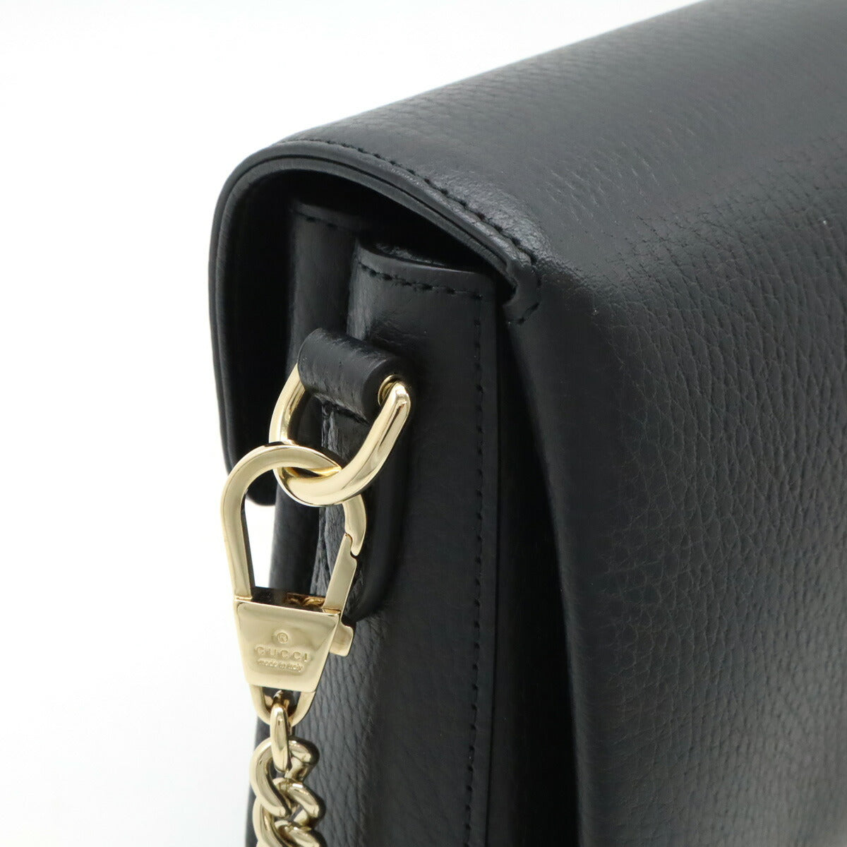Gucci Interlocking 2Way Shoulder Bag Leather