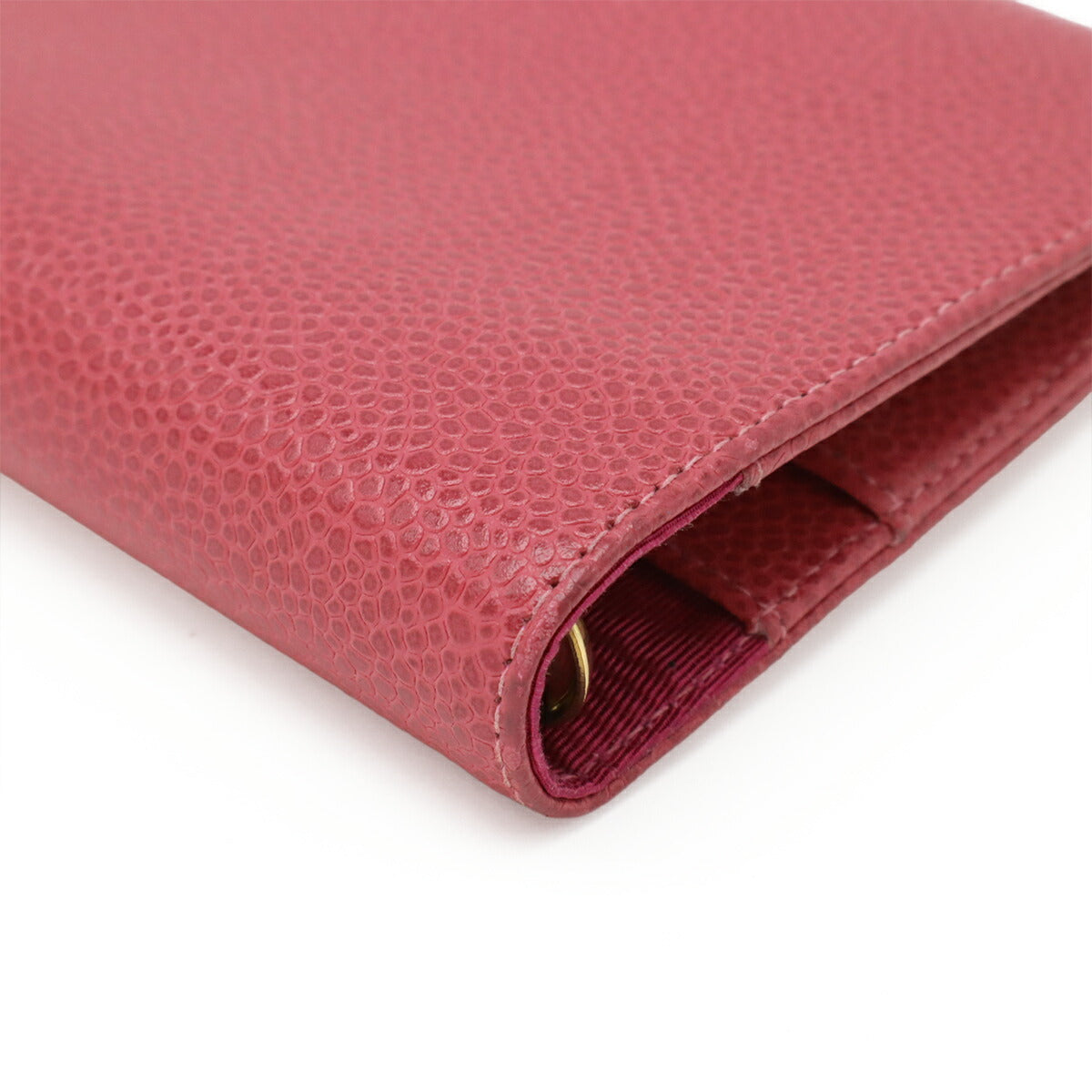 Chanel Coco Mark Caviar Skin Agenda Cover Bag