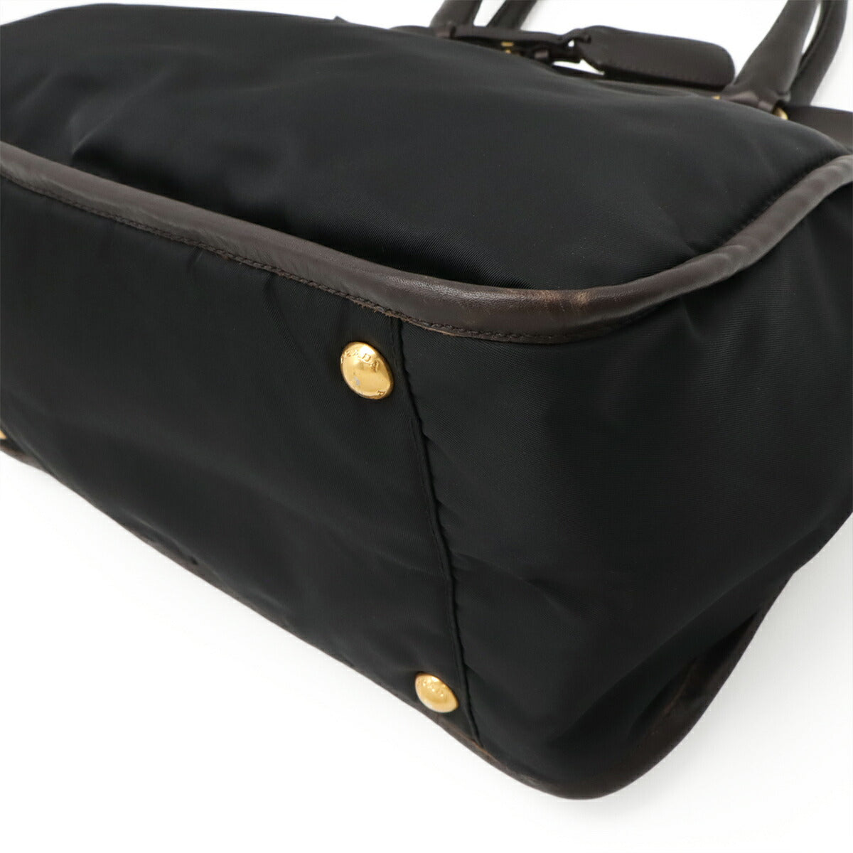Prada Tessuto City 2Way Handbag Nylon Travel Bag