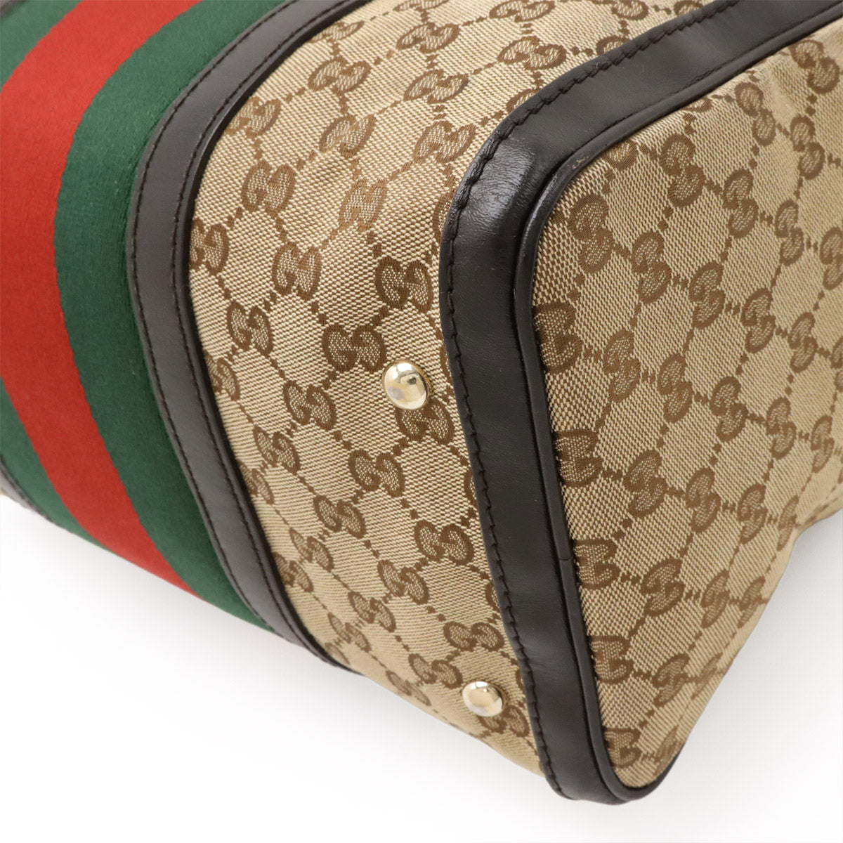 Gucci 2Way Bag Canvas Travel Bag Bag 19
