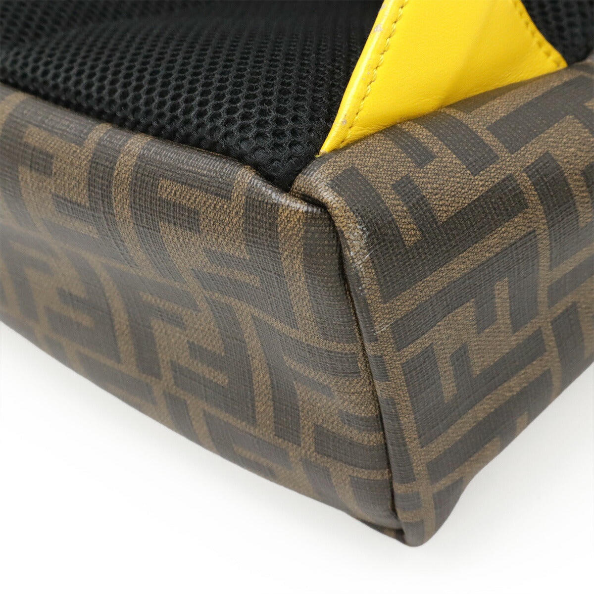 Fendi Zucca Pvc Backpack Leather