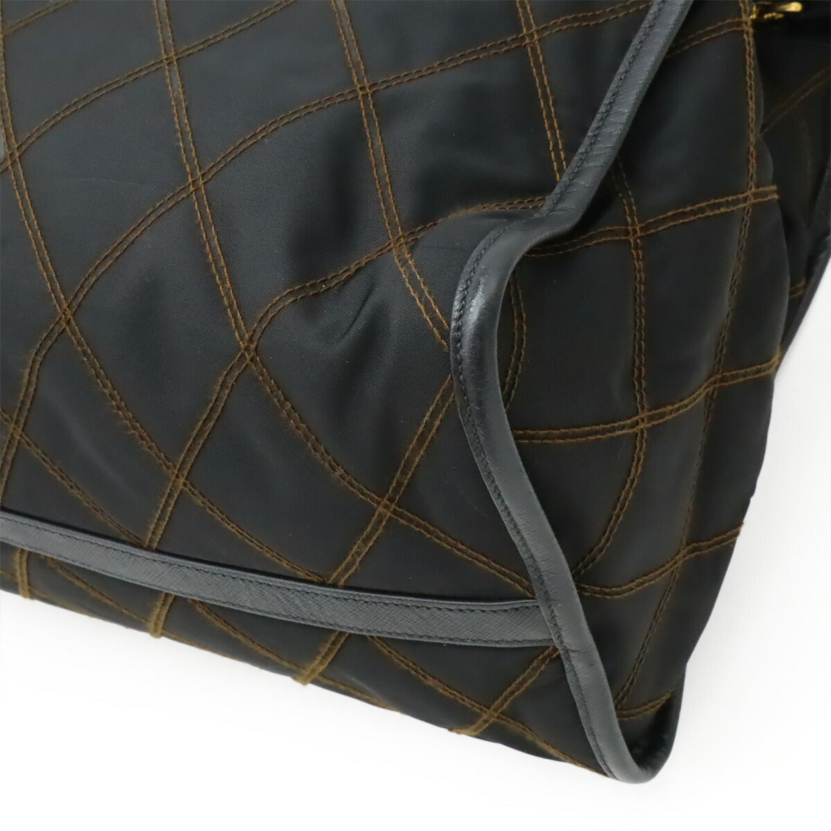 Prada Tessuto Impuntu 2Way Bag Nylon Travel Bag
