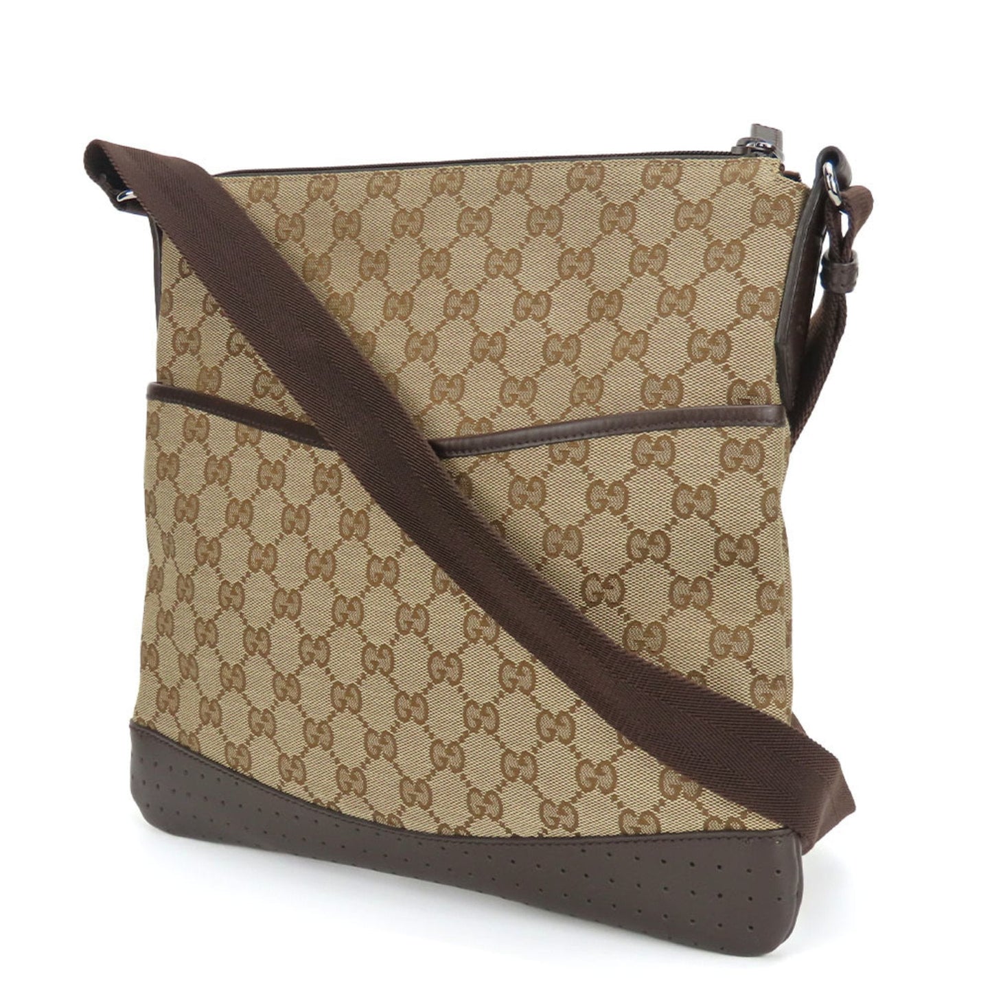 Gucci Shoulder Bag Canvas Canvas 1475
