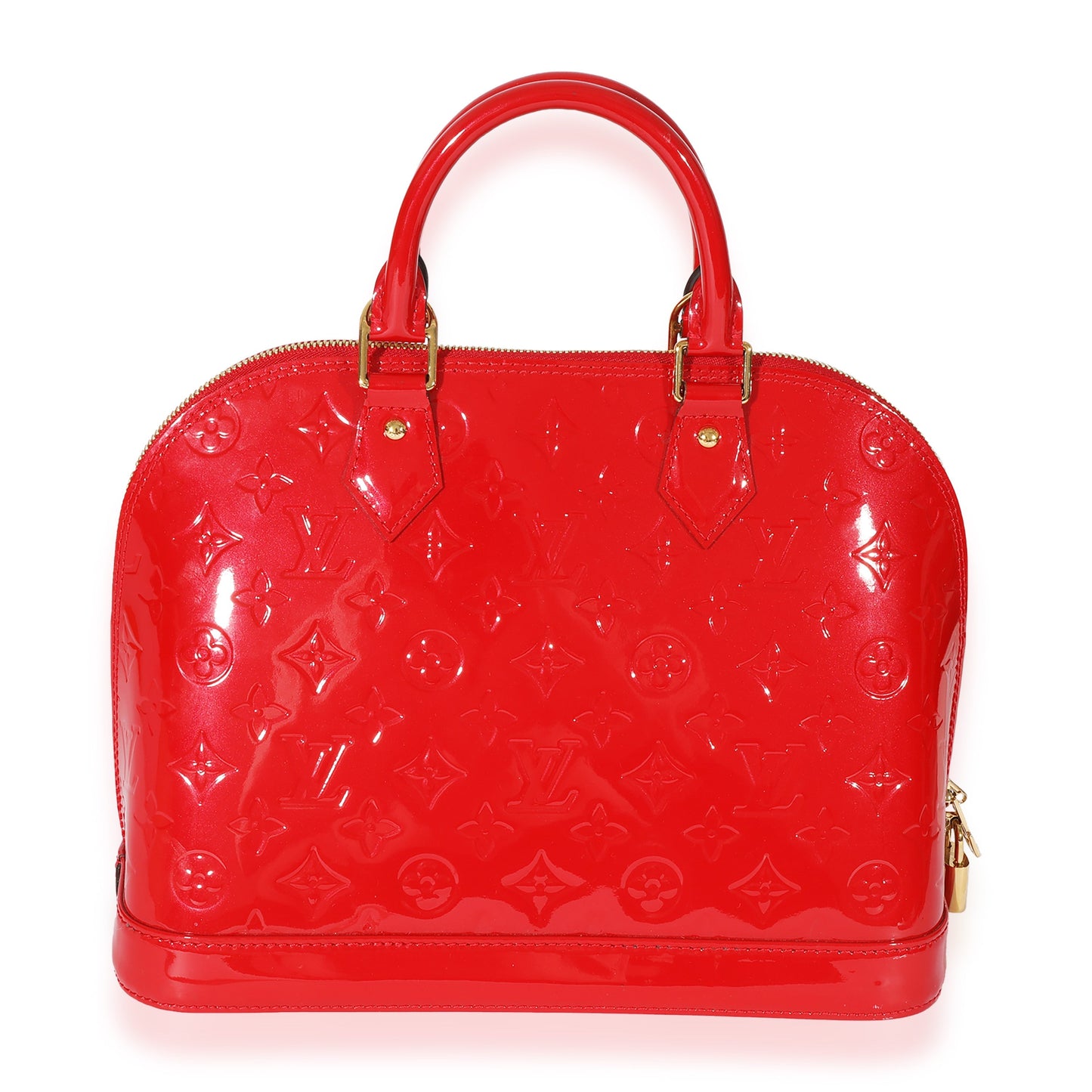 Louis Vuitton Cerise Vernis Alma PM Handbag