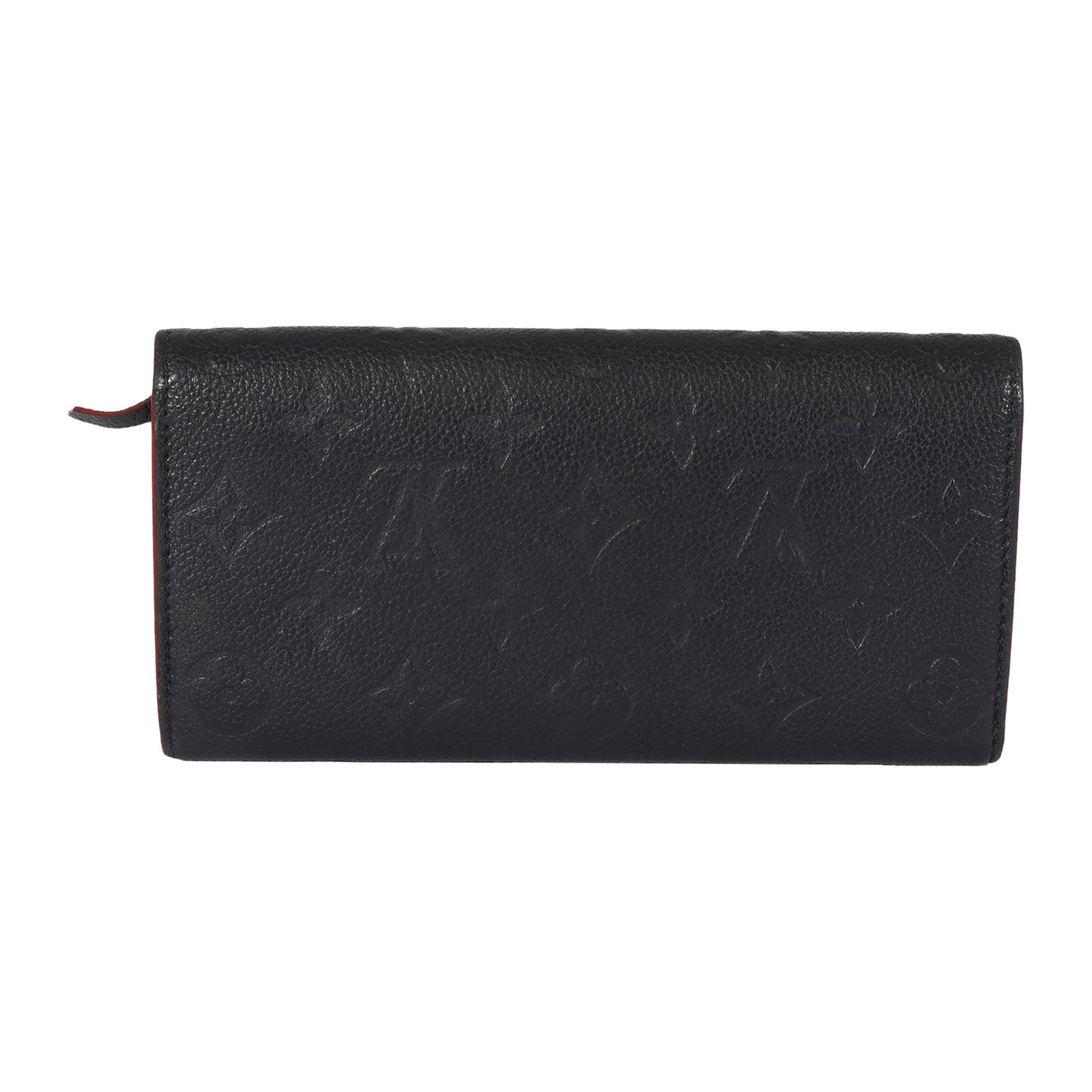 Louis Vuitton Marine Rouge Empreinte Emilie Wallet Case
