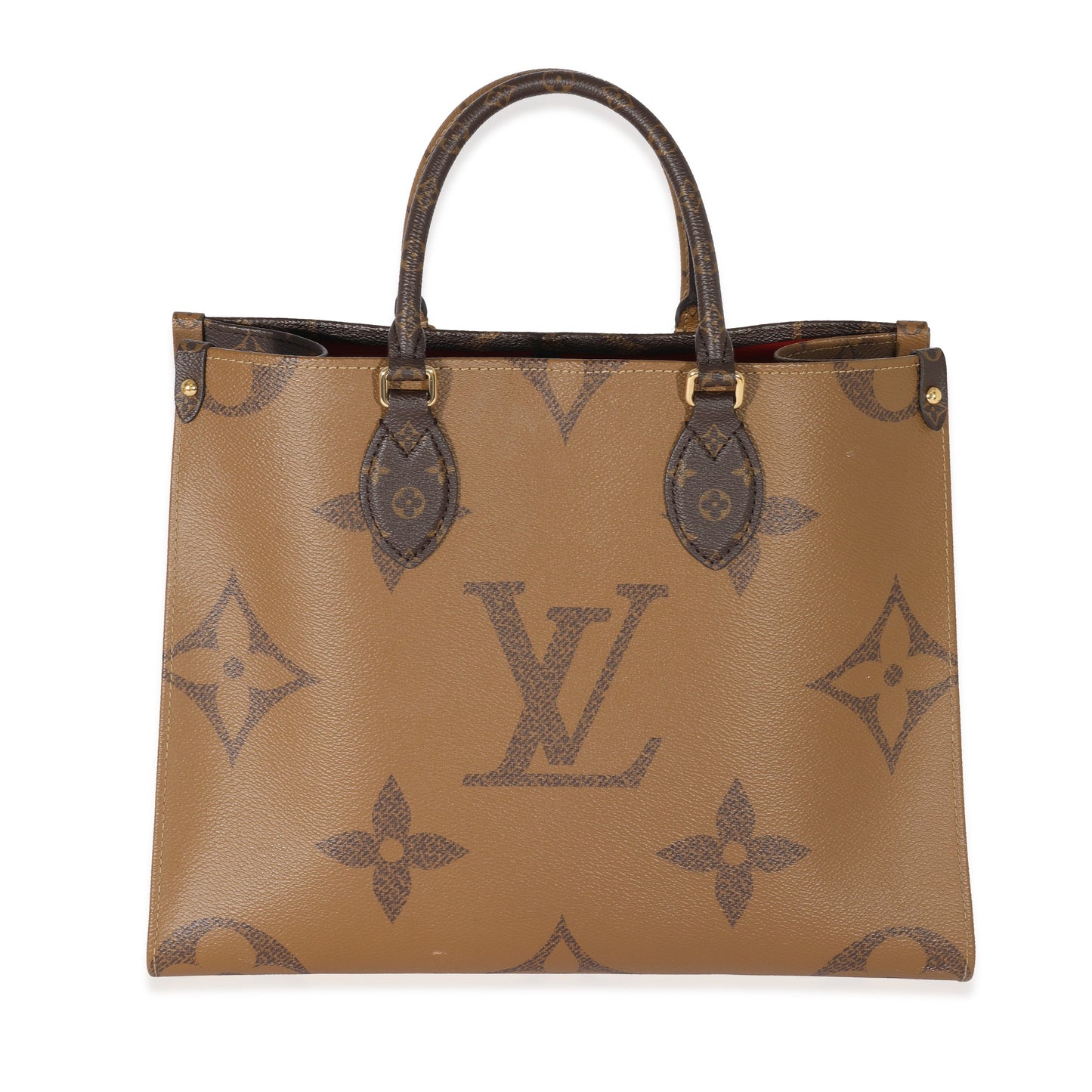 Louis Vuitton Reverse Onthego MM Monogram Canvas Handbag 3