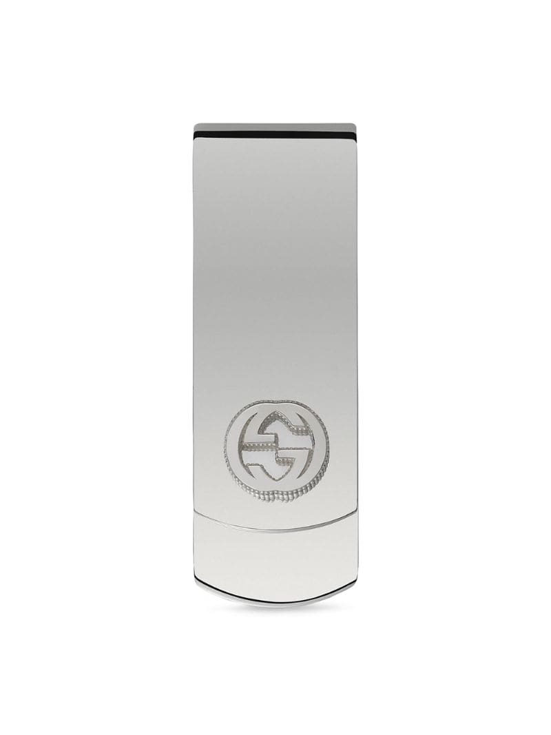 Gucci - Money clip in silver with interlocking G - men - Sterling Silver - One Size - Metallic