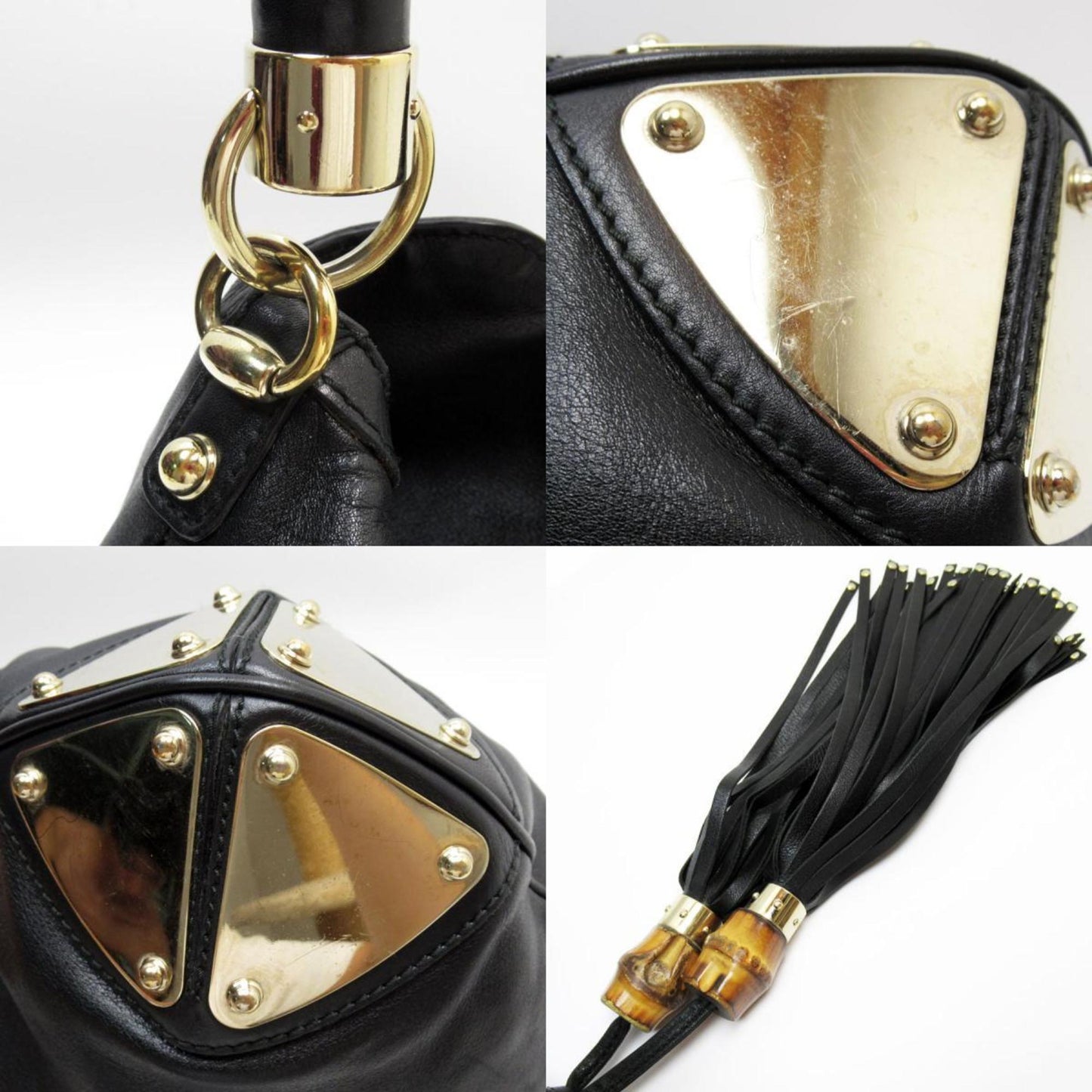 Gucci Bamboo Tote Bag Bamboo 879