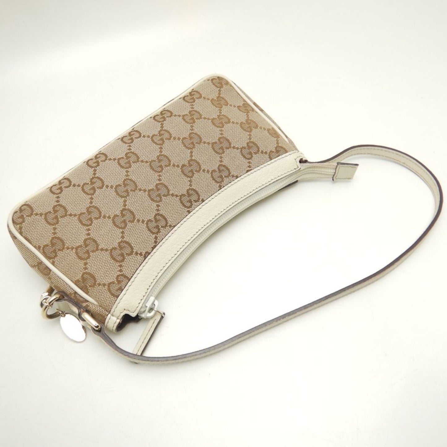 Gucci Clutch Bag Canvas Canvas 1550