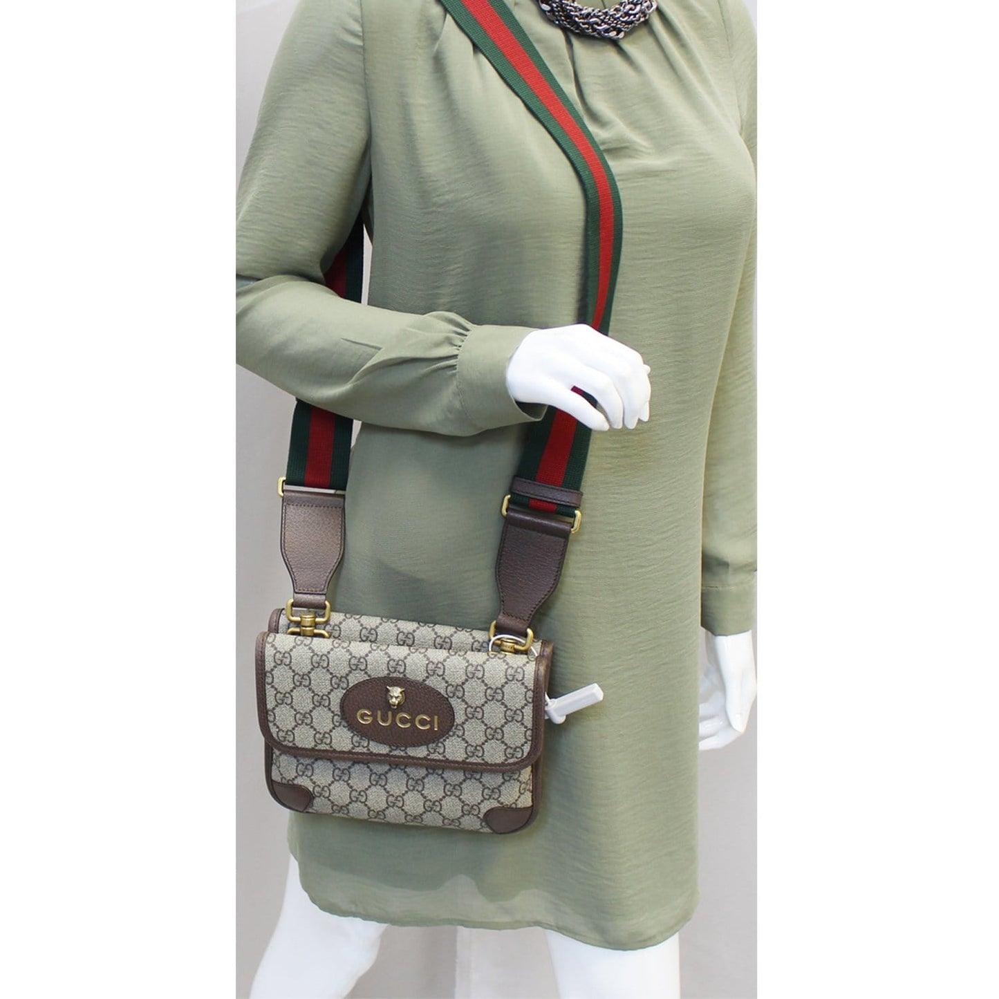 Gucci Supreme Messenger Crossbody Bag Small