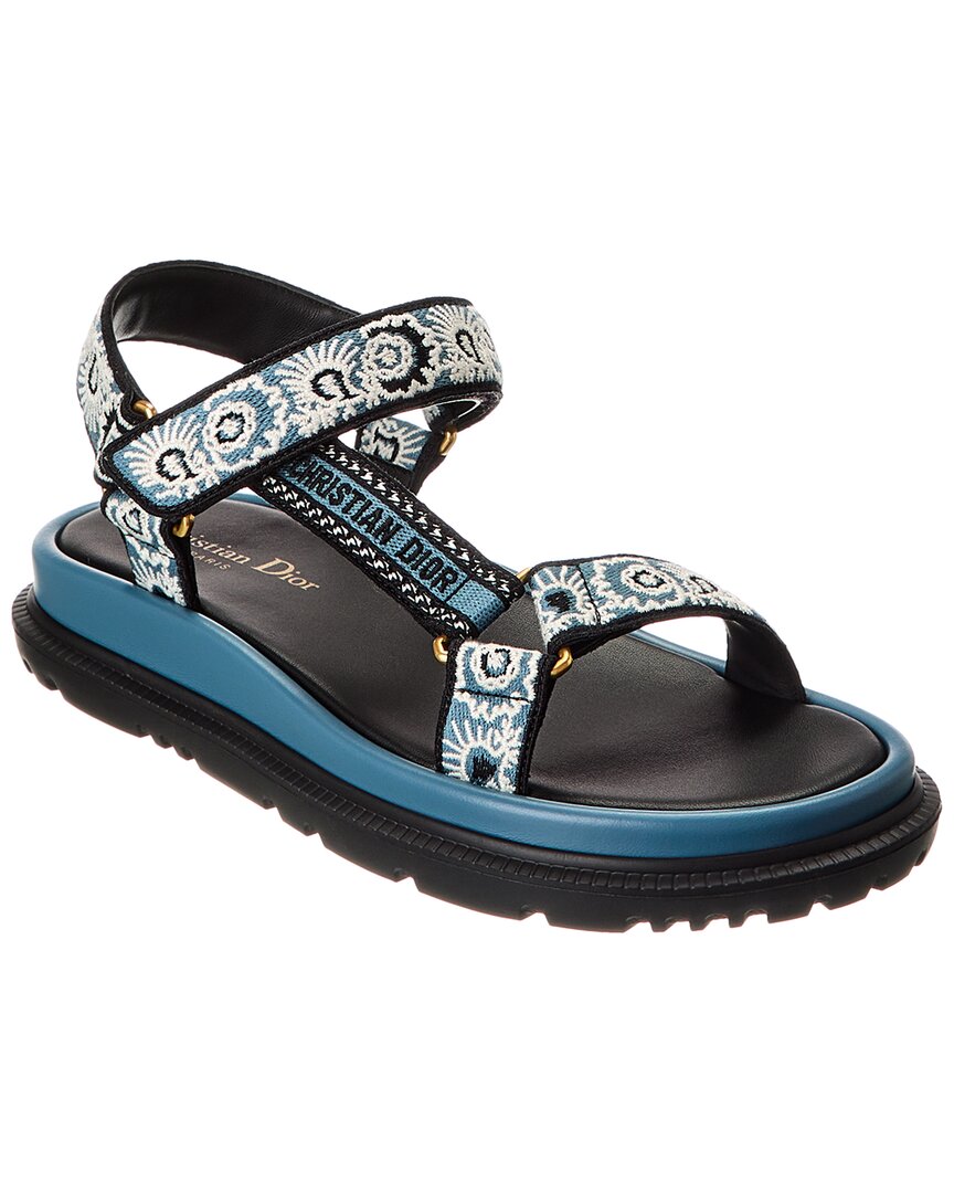 Dior Shoe D-Wave Sandal Canvas Shoes