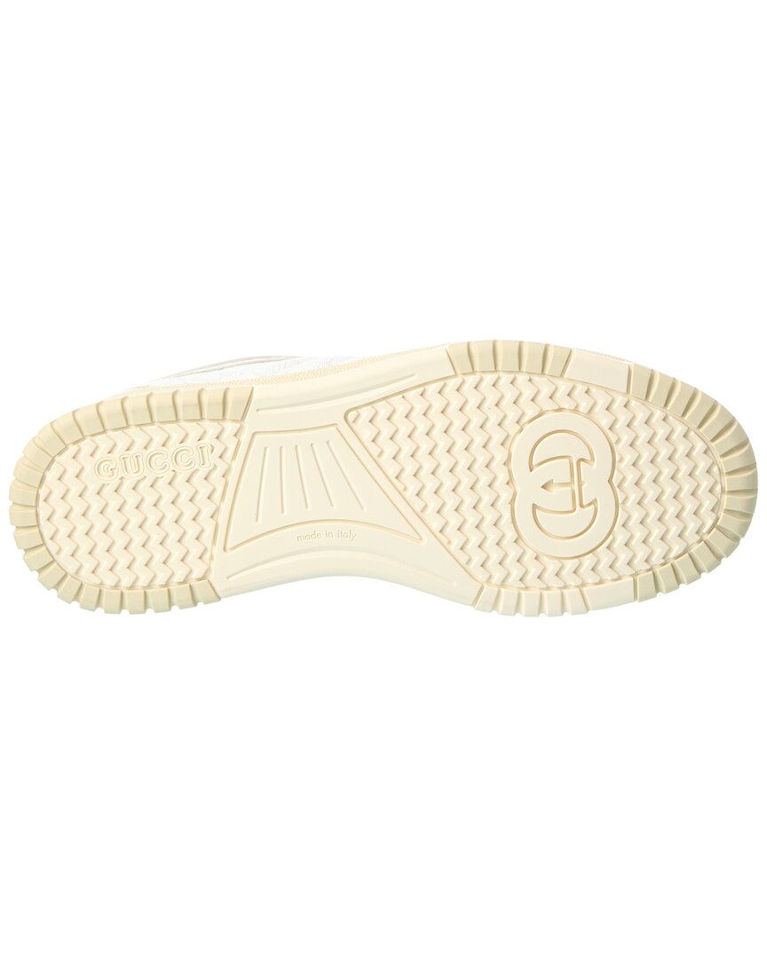Gucci Re-Web Gg Supreme Canvas & Leather Sneaker