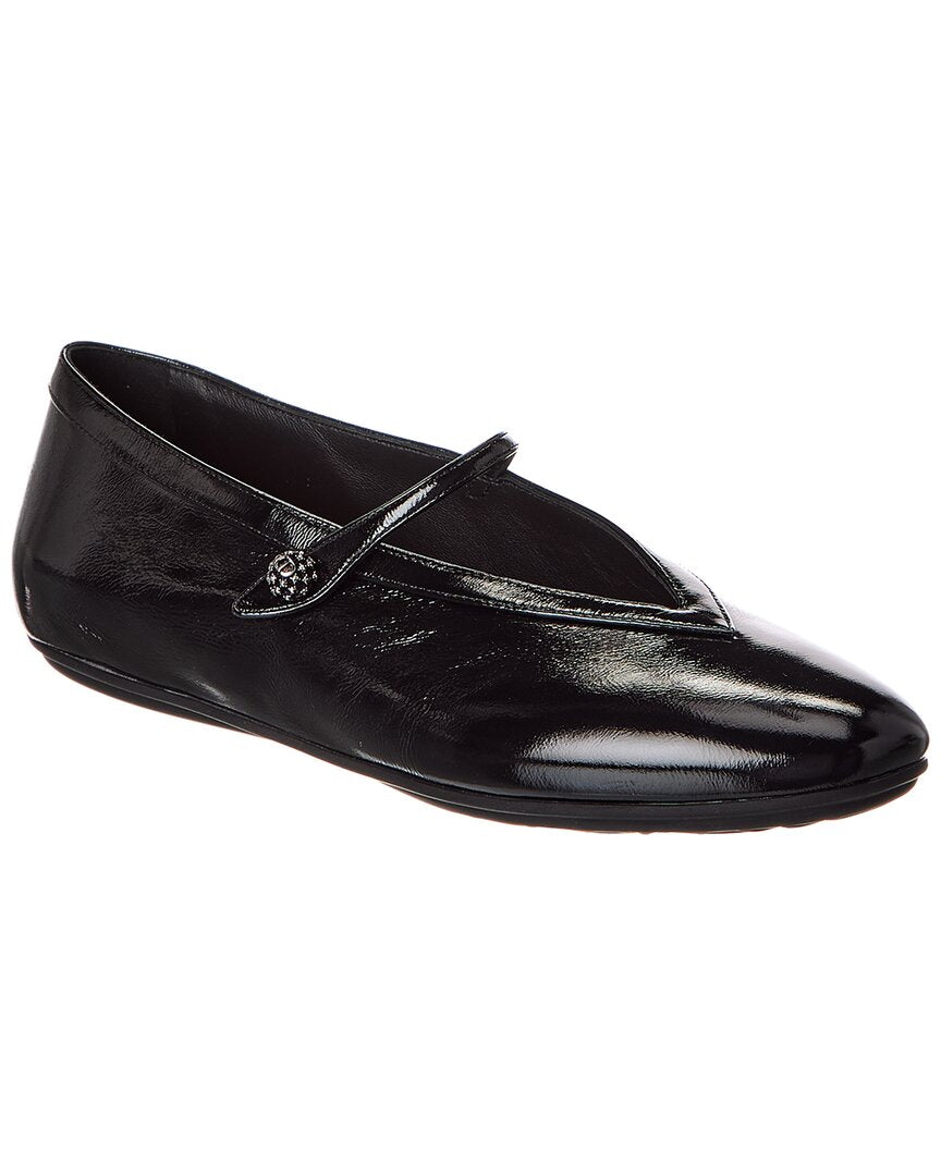 Dior Shoe New Ballet Flat Leather Black Shoes