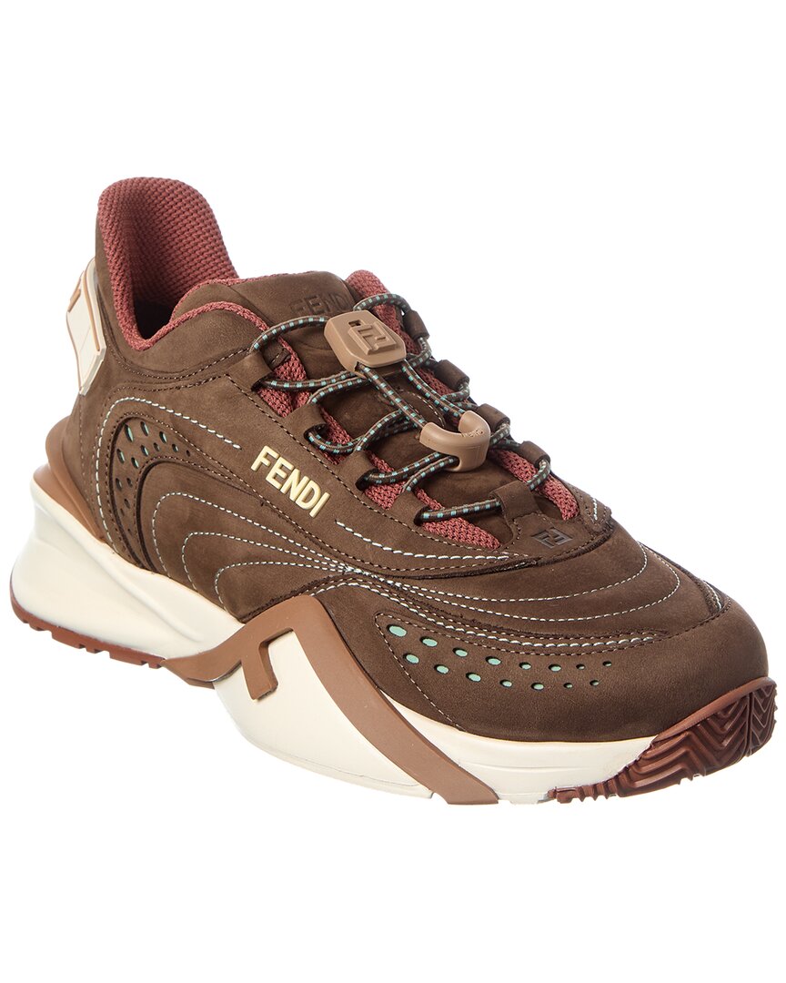 Fendi Shoe Flow Sneaker 5 Leather Shoes