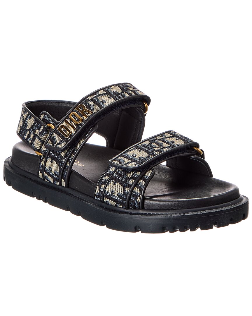 Dior Shoe act Oblique & Sandal Leather Canvas Shoes