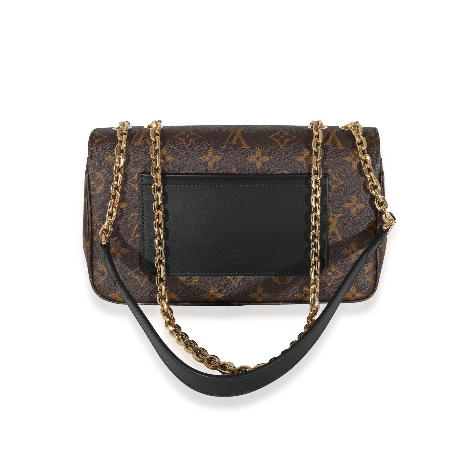 Louis Vuitton Marceau Monogram Leather Canvas Black Handbag