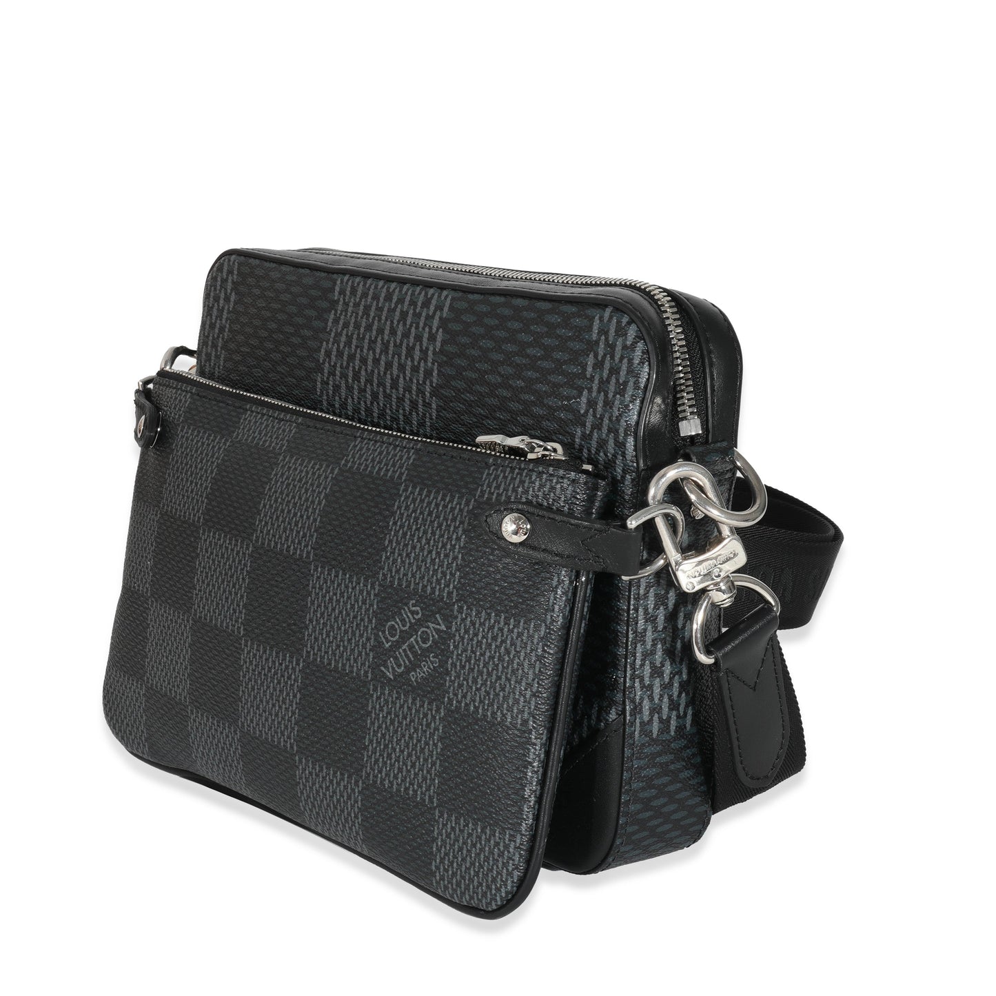 Louis Vuitton Damier Graphite 3D Trio Messenger Canvas Crossbody Bag