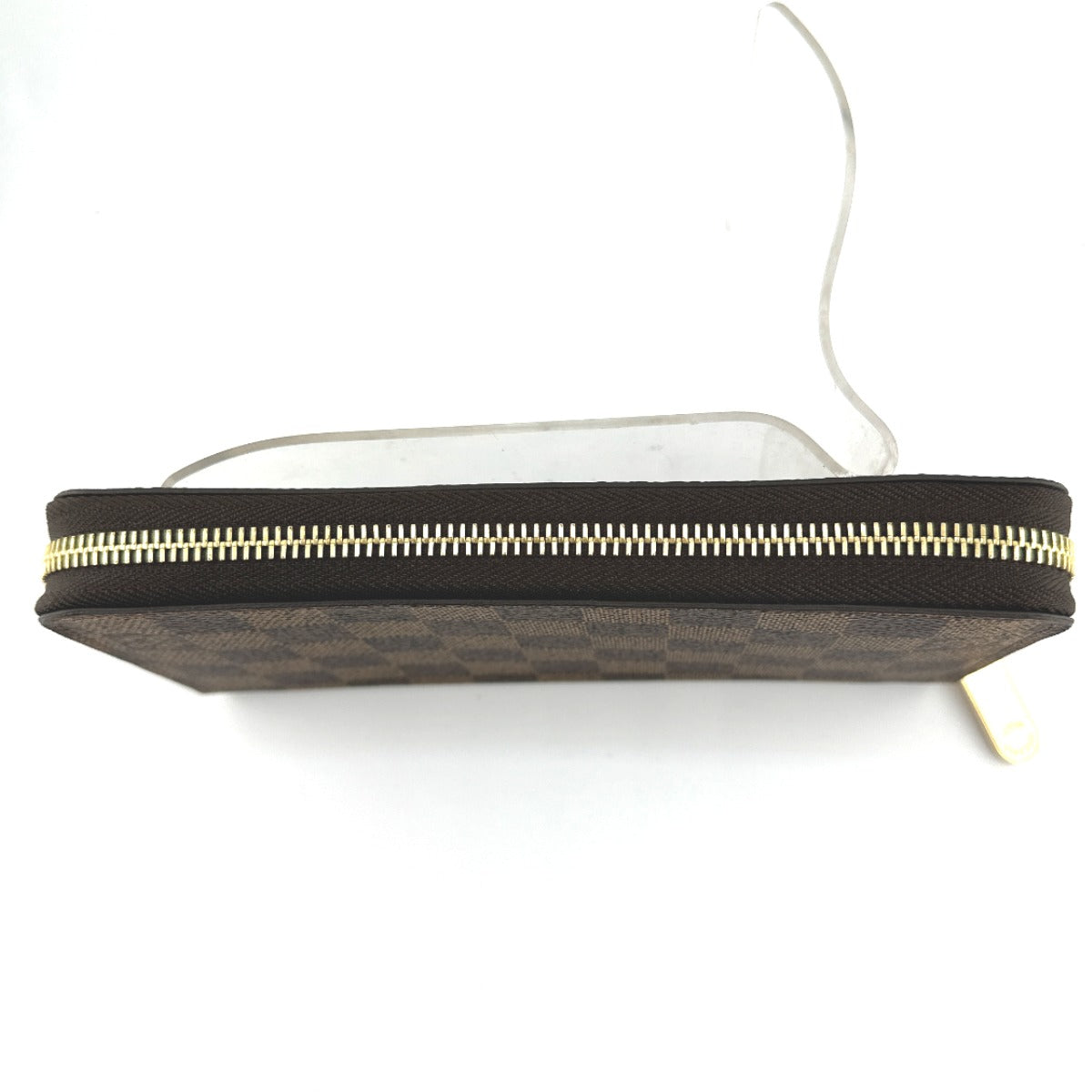 Louis Vuitton Long Purse N60015 Damier Ebene Canvas Wallet Case