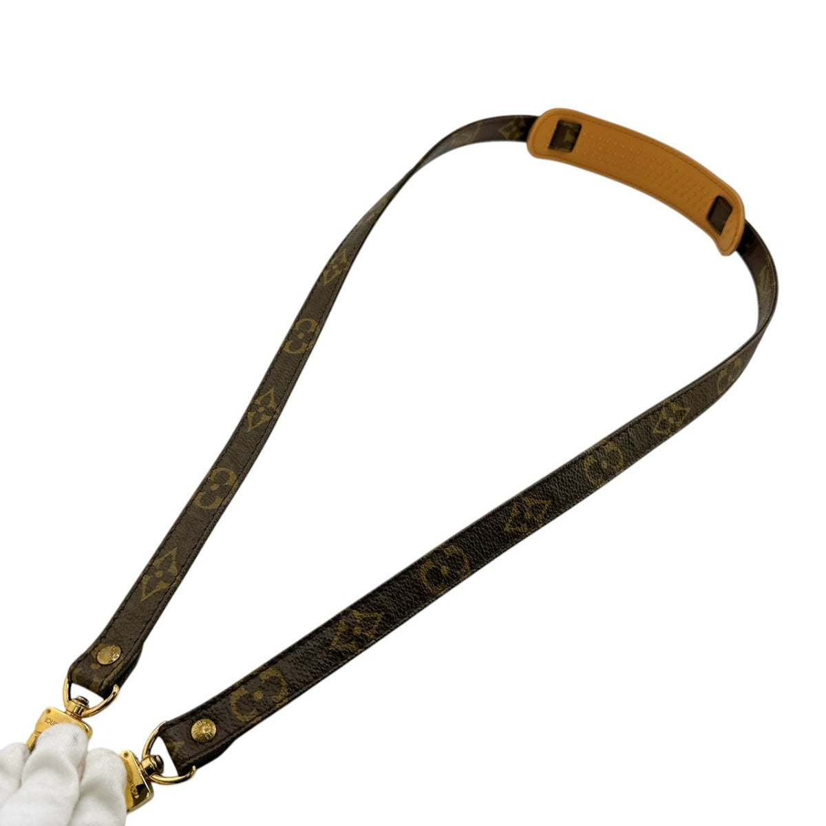 Louis Vuitton strap J75011 strap rest Monogram Canvas Brown Shoulder Bag