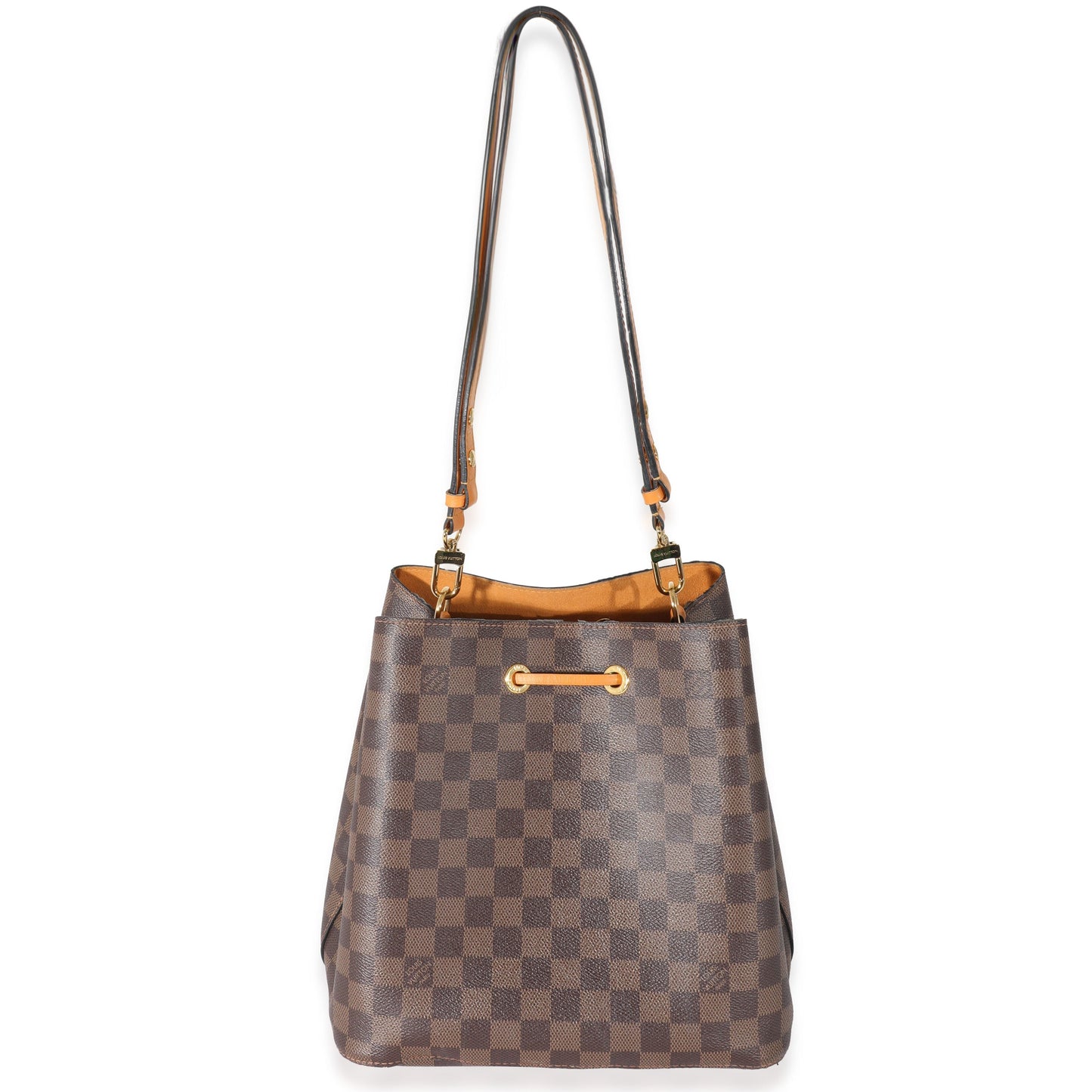 Louis Vuitton Saffron Damier Ebene NéoNoé MM Canvas Handbag