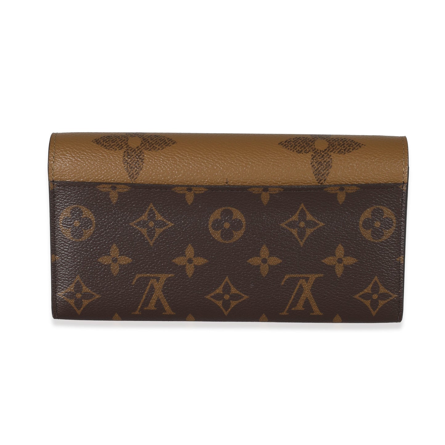 Louis Vuitton Reverse Sarah Monogram Canvas Wallet Case Wallet 1