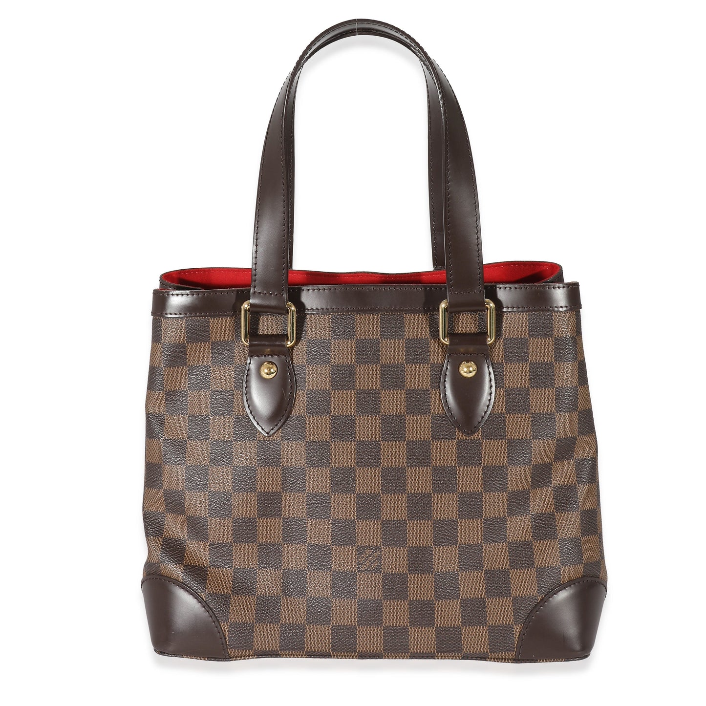 Louis Vuitton Damier Ebene Hampstead PM Canvas Handbag