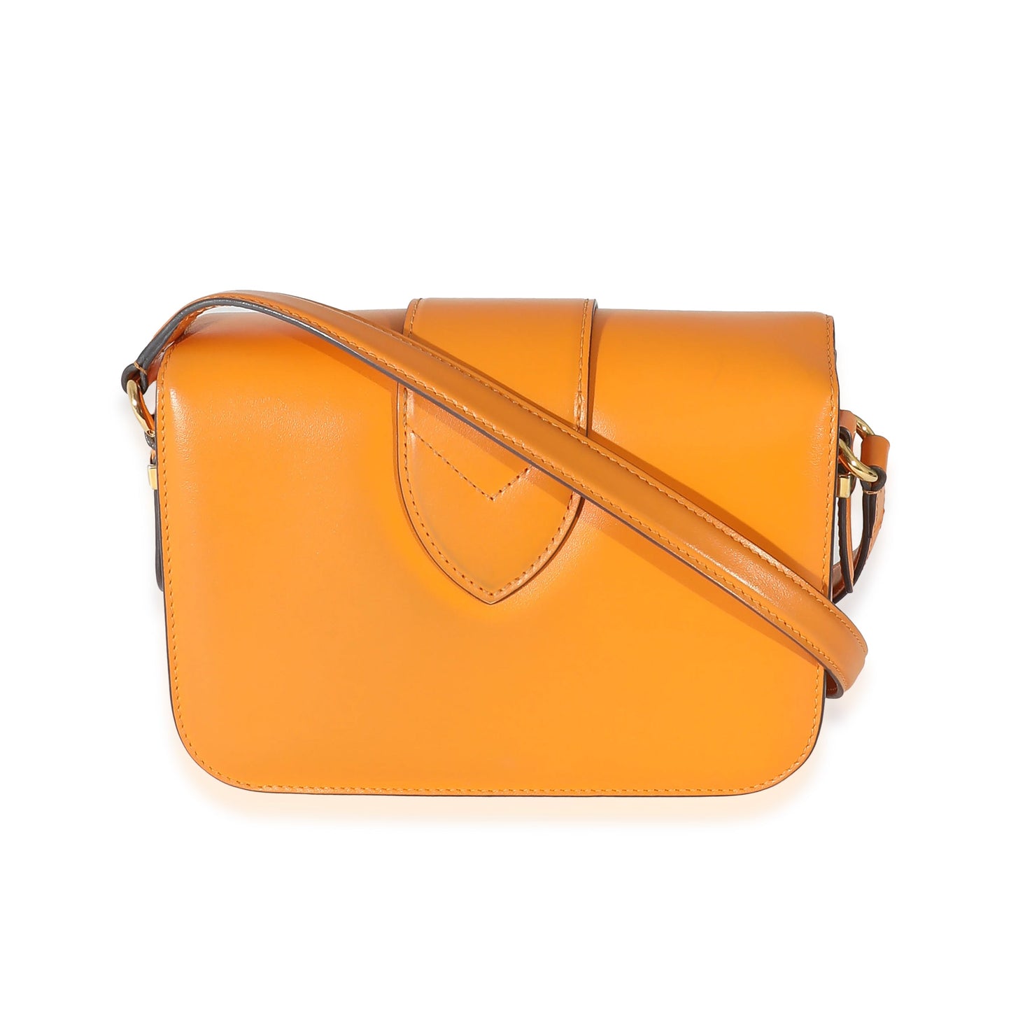 Louis Vuitton Summer Smooth Pont 9 Calfskin Gold Handbag
