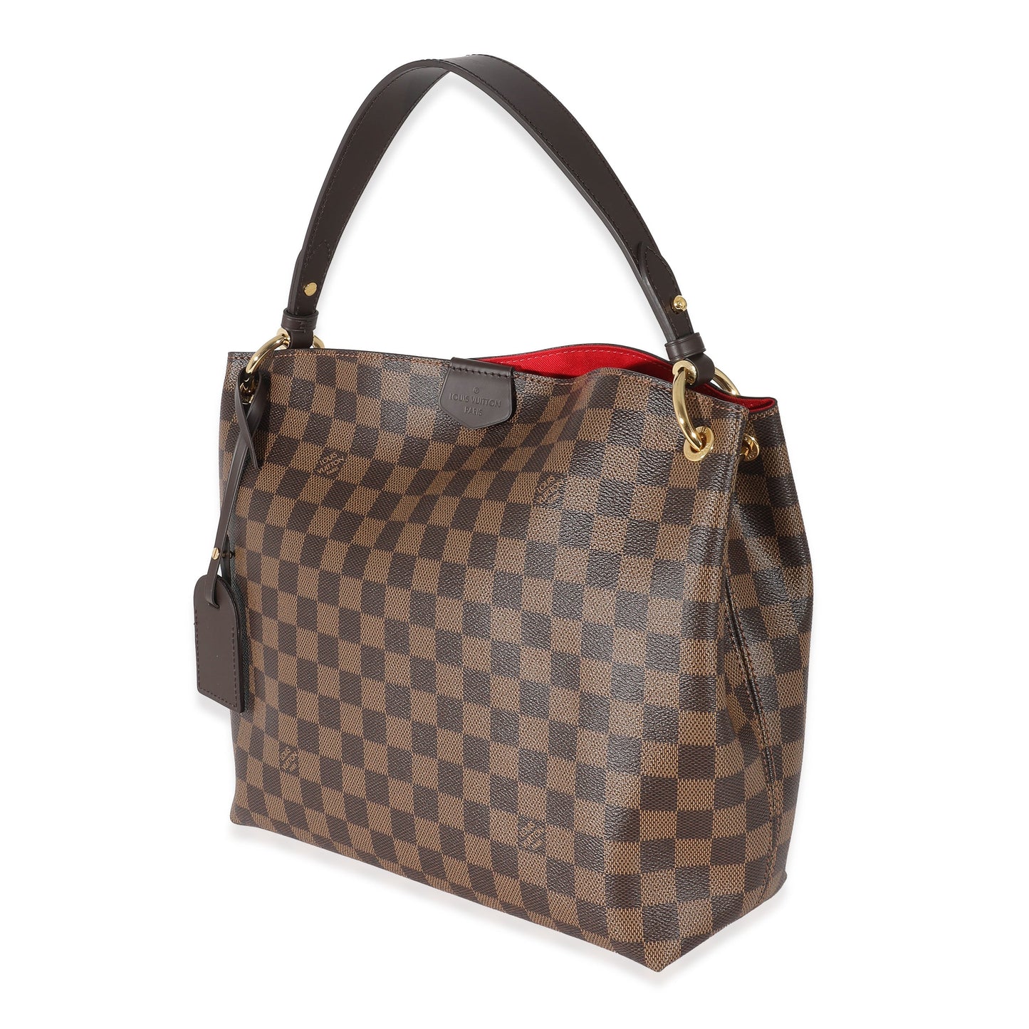 Louis Vuitton Damier Ebene Graceful PM Canvas Handbag 8
