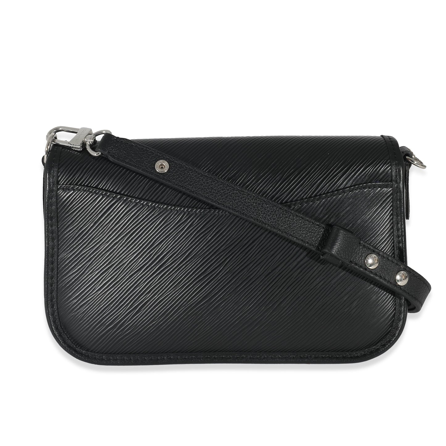 Louis Vuitton Epi Buci Leather Black Crossbody Bag