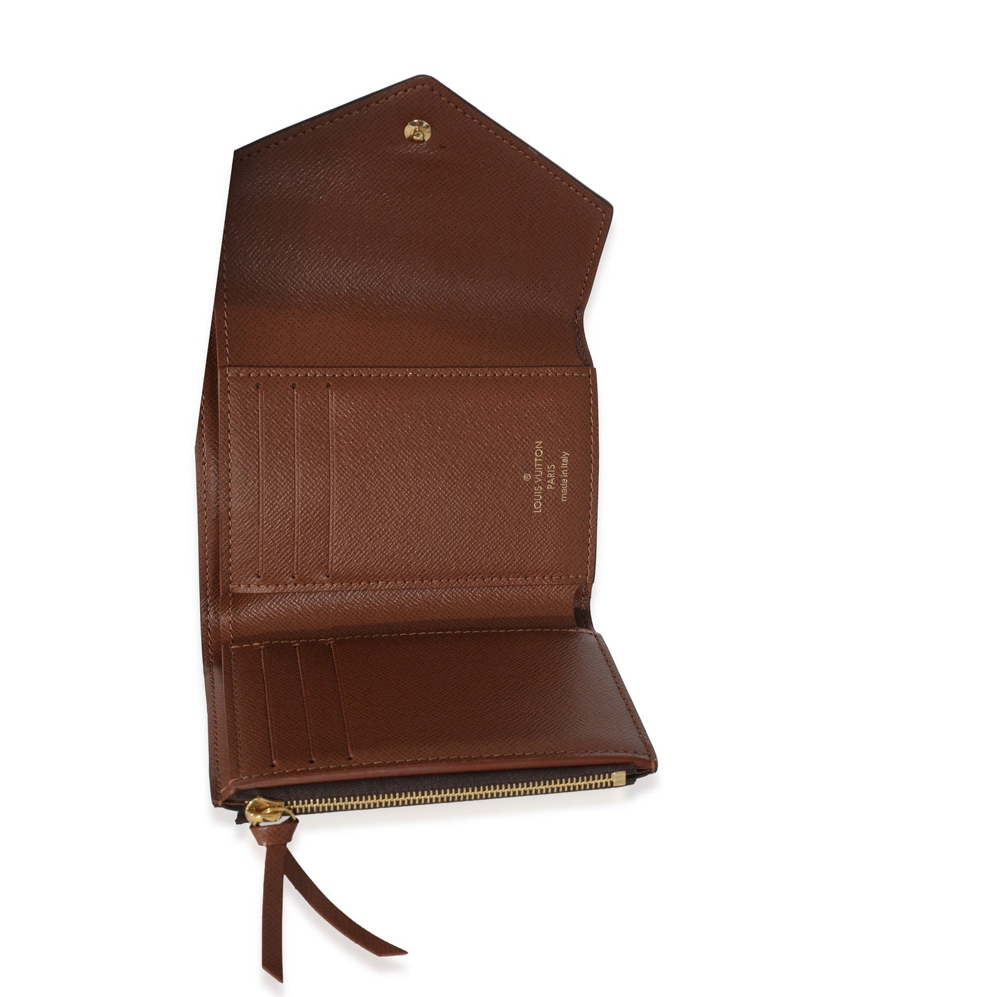 Louis Vuitton Victorine Compact Monogram Canvas Wallet Case