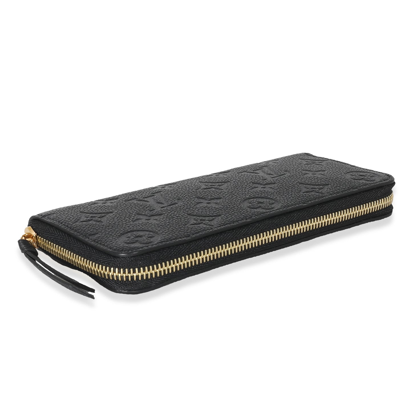Louis Vuitton Empreinte Clemence Monogram Black Wallet Case