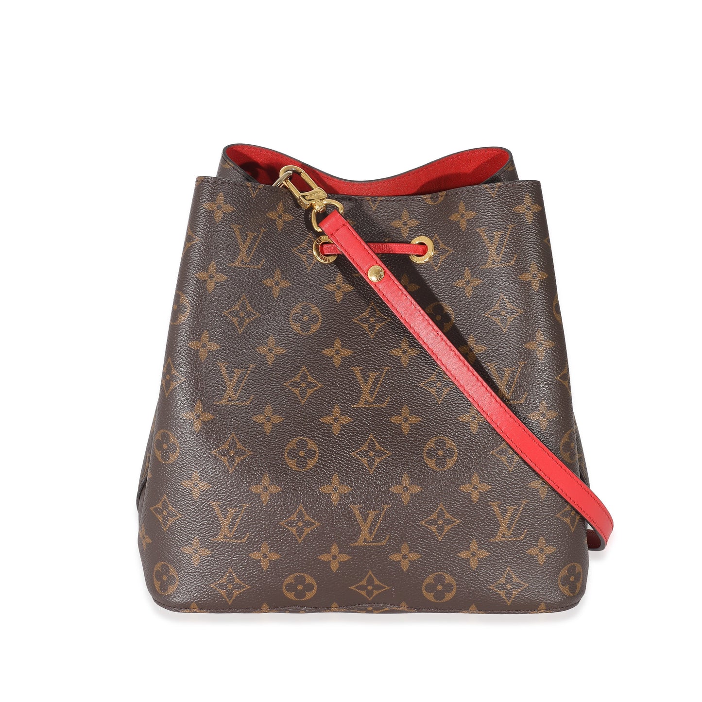Louis Vuitton Coquelicot NéoNoé MM Monogram Canvas Handbag Neonoe Mm