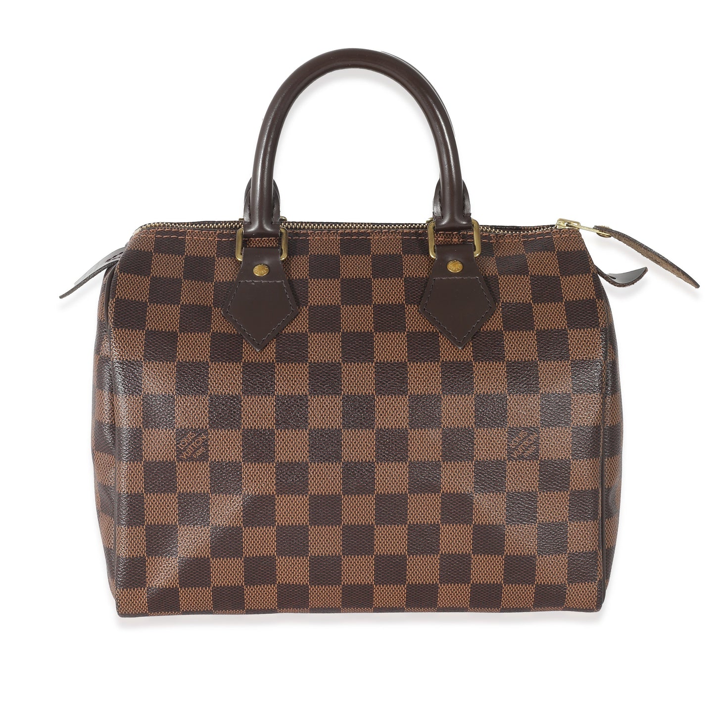 Louis Vuitton Damier Ebene Speedy 25 Canvas Handbag 3