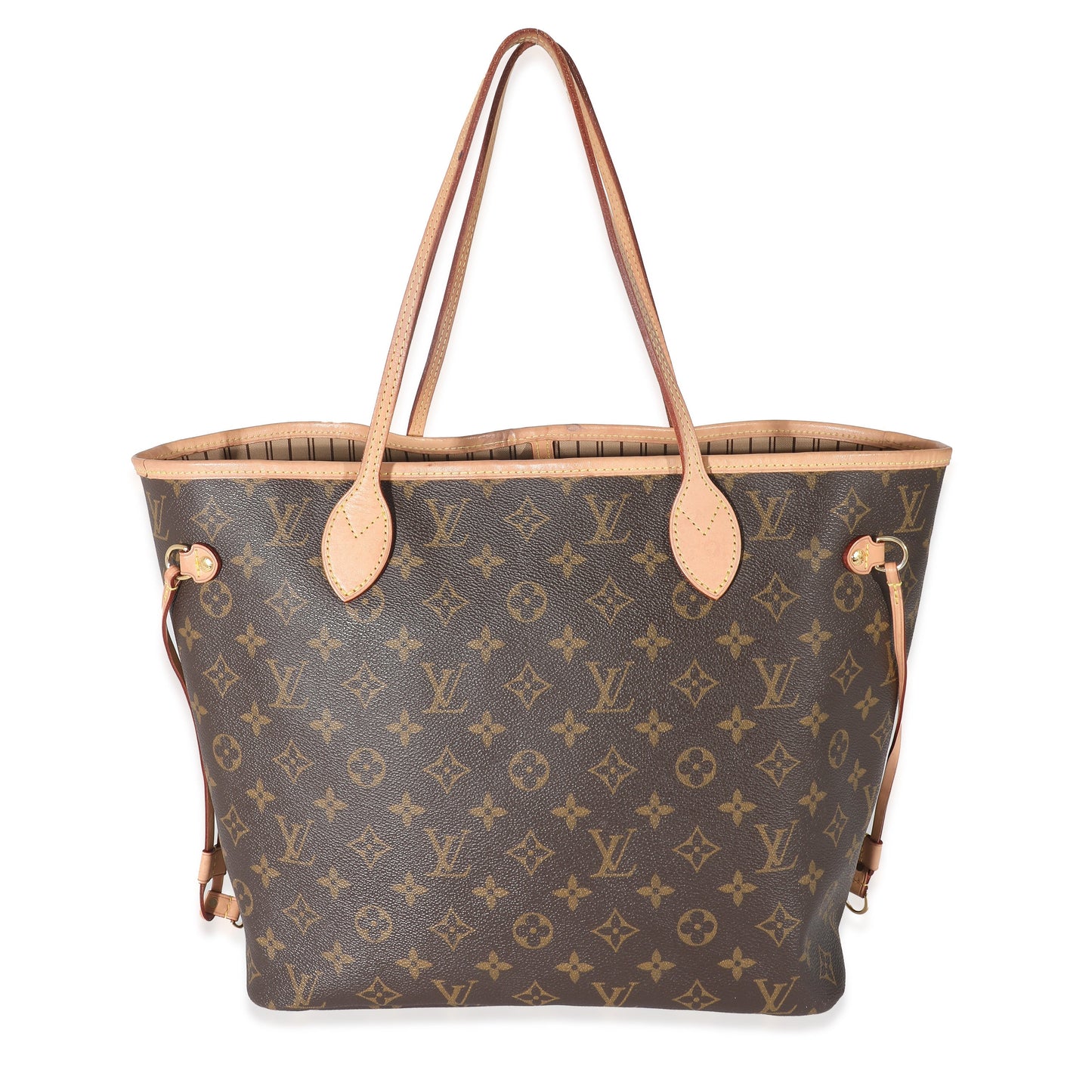 Louis Vuitton Neverfull MM Monogram Canvas Tote Bag 30