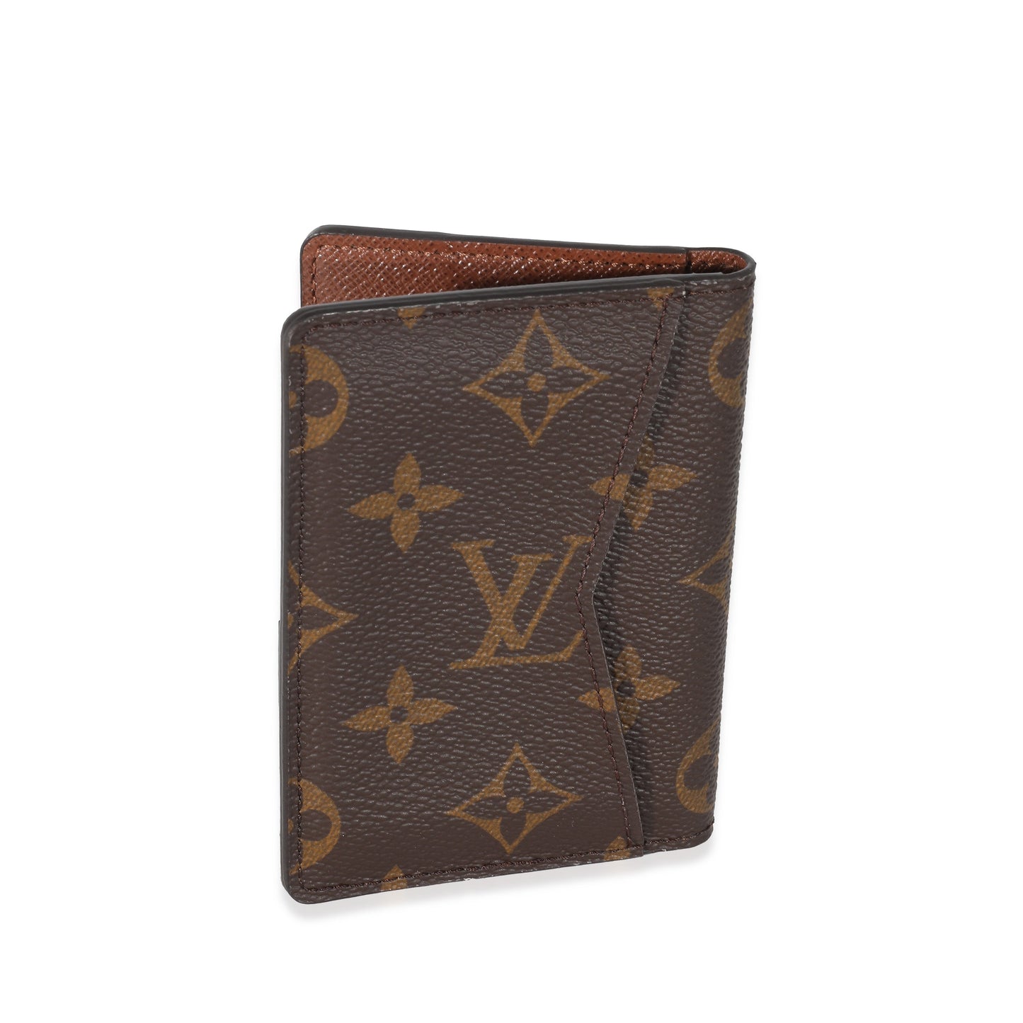 Louis Vuitton Pocket Organizer Monogram Canvas Handbag Pocket Organizer