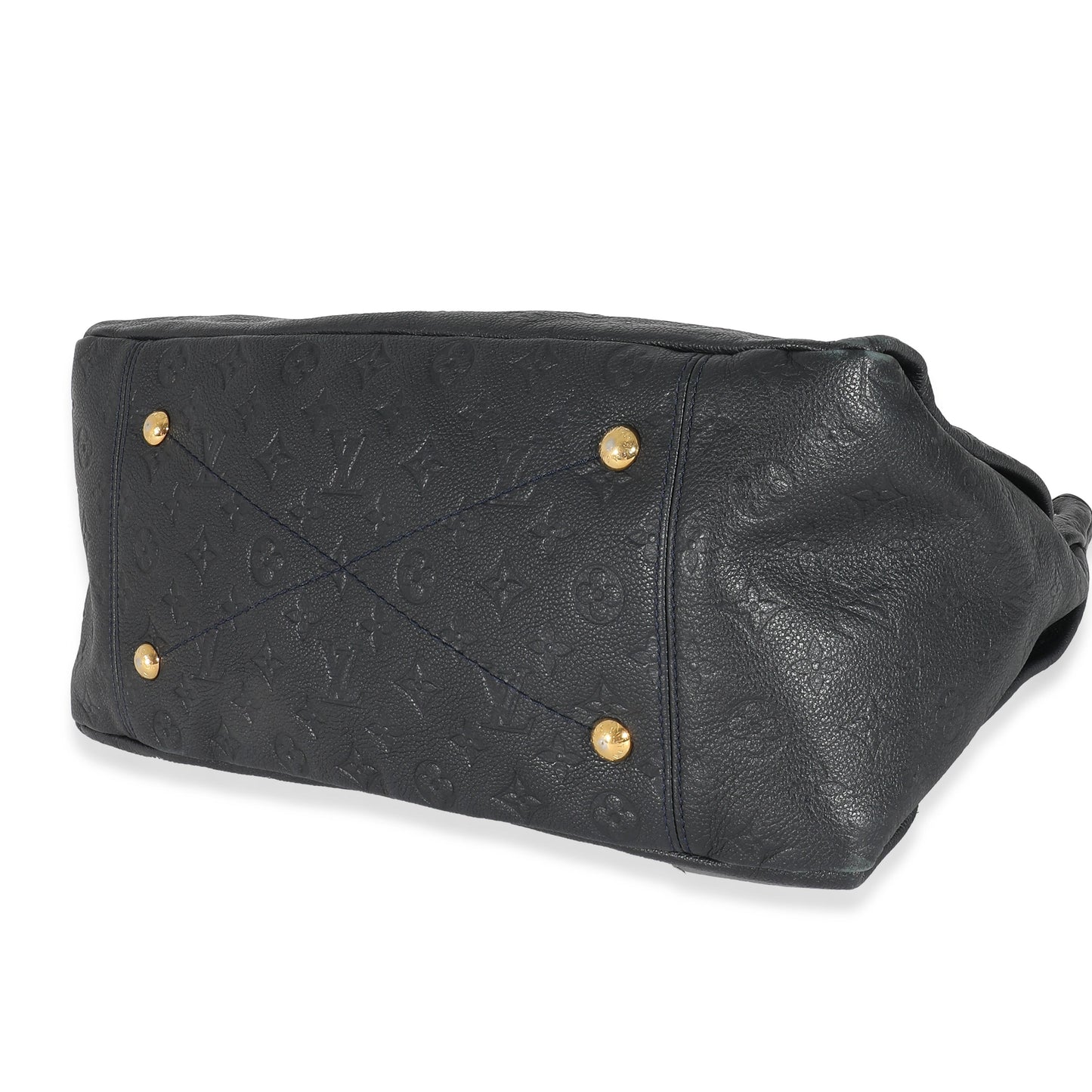 Louis Vuitton Bleu Nuit Empreinte Artsy MM Handbag