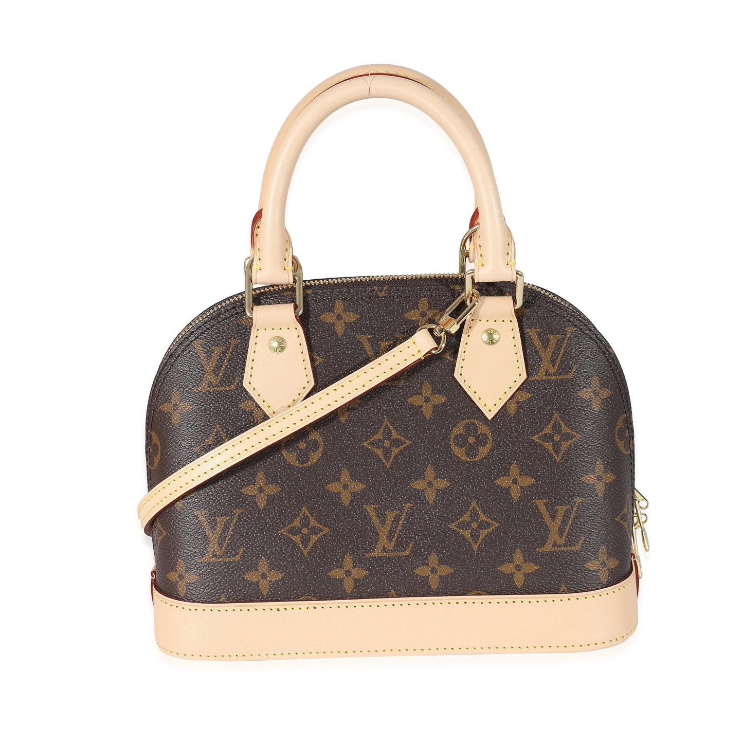 Louis Vuitton Alma BB Monogram Canvas Handbag 9