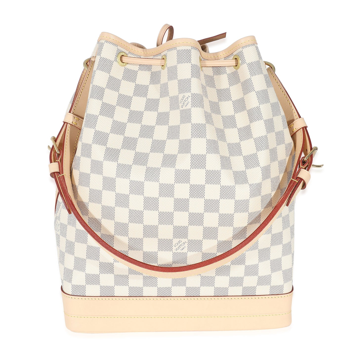 Louis Vuitton Damier Azur Noe Canvas Handbag