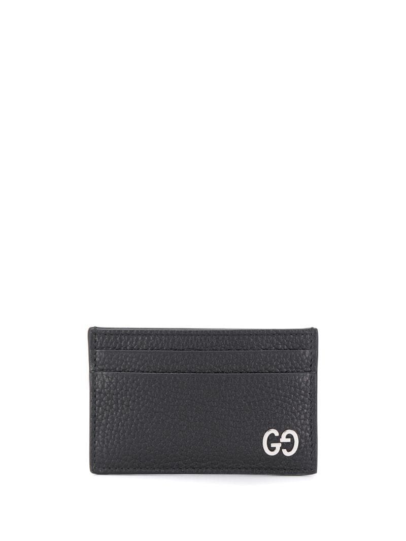 Gucci - small logo cardholder - men - Leather - One Size - Black