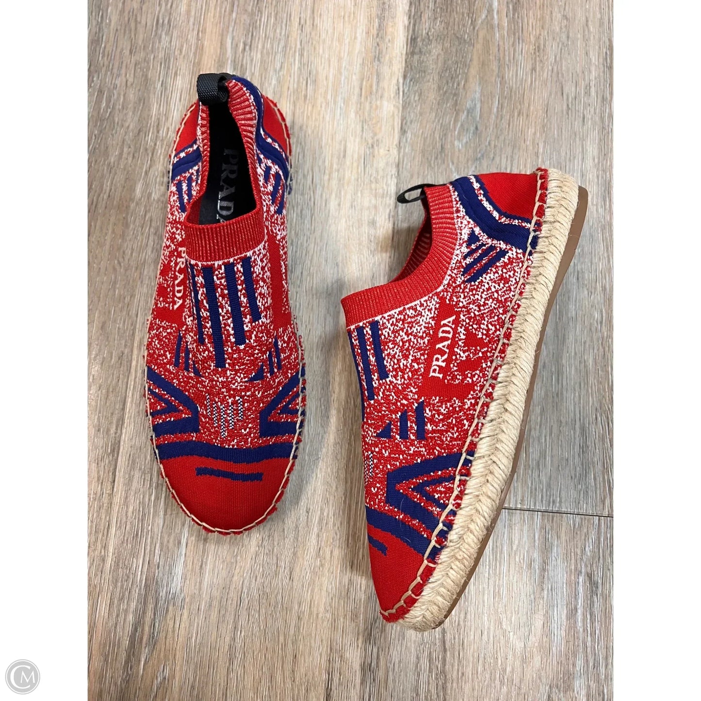 Prada Shoe s Luxury Designer By In & , Blue Red Shoes